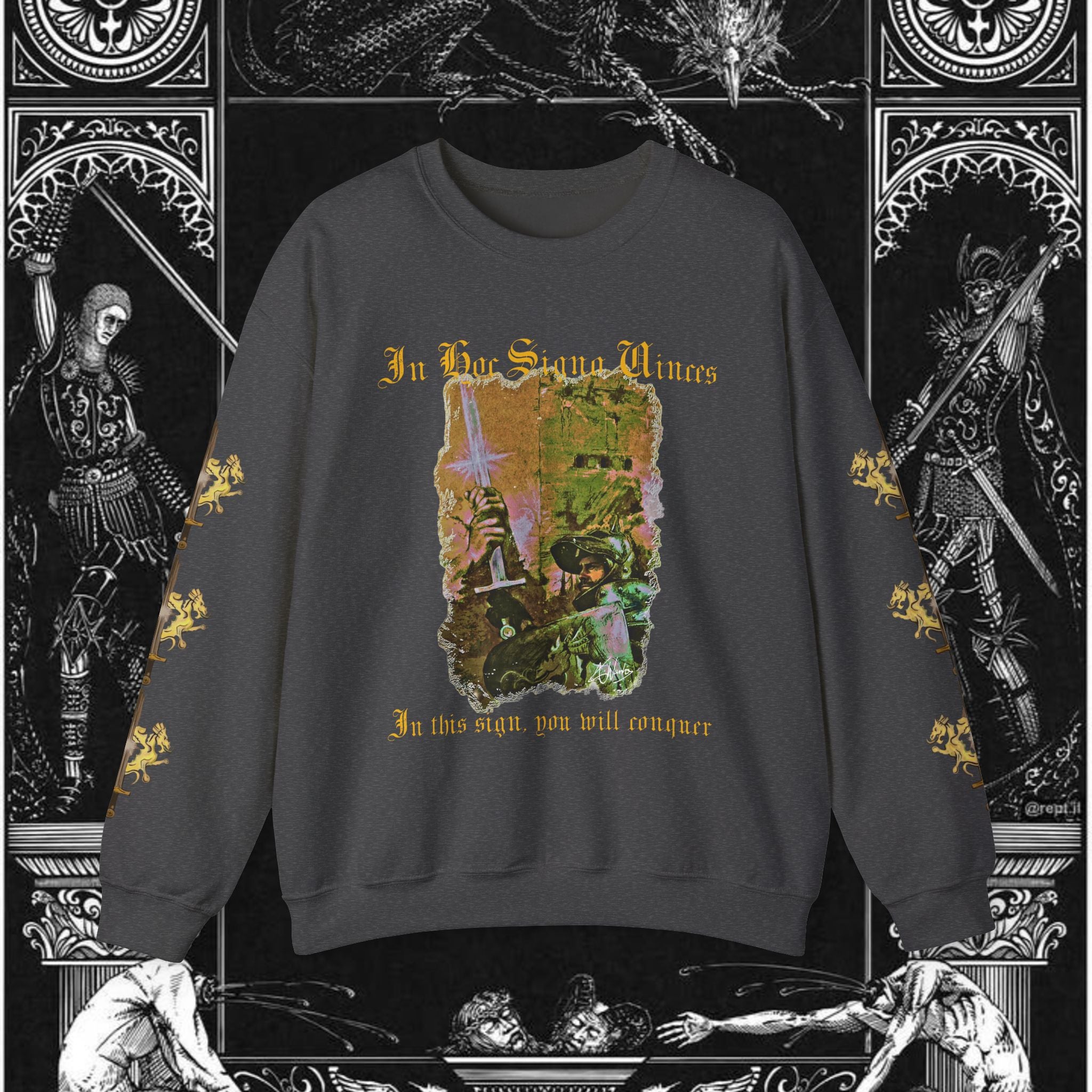 The King's Destiny Medieval Fantasy Graphic Sweatshirt
