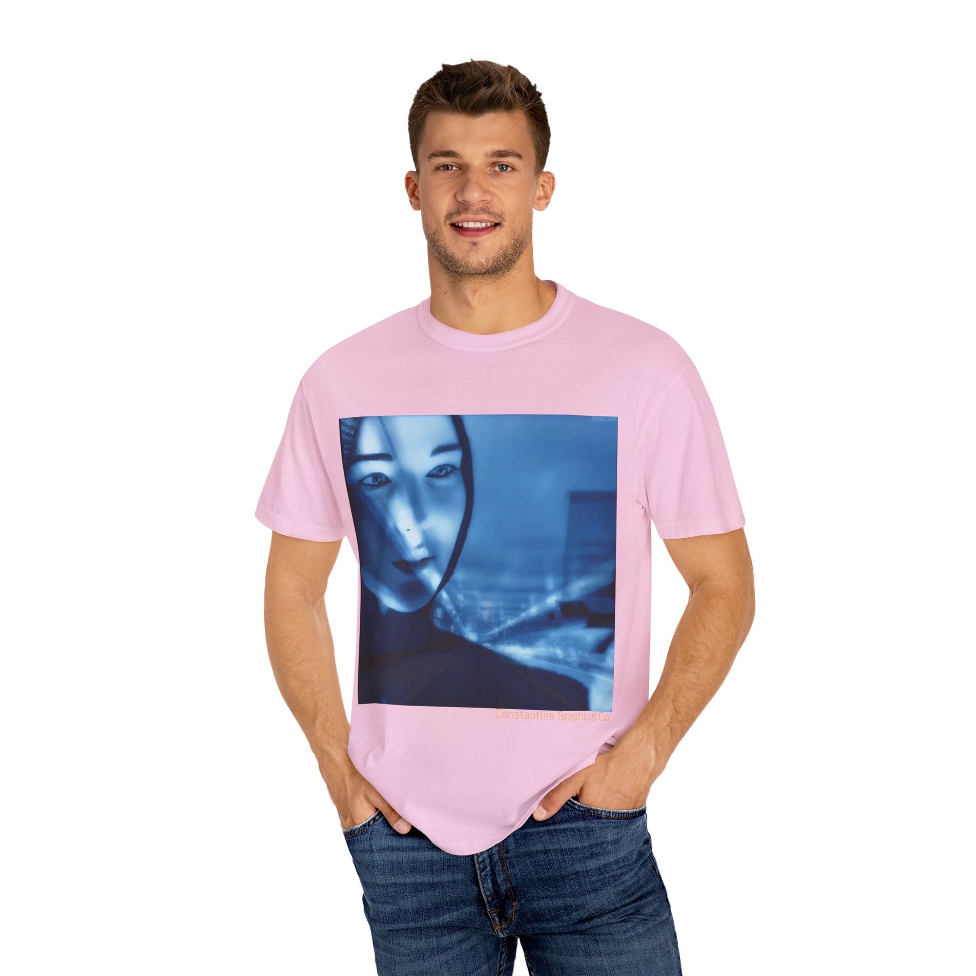 The Device Cyber y2k Graphic T Shirt