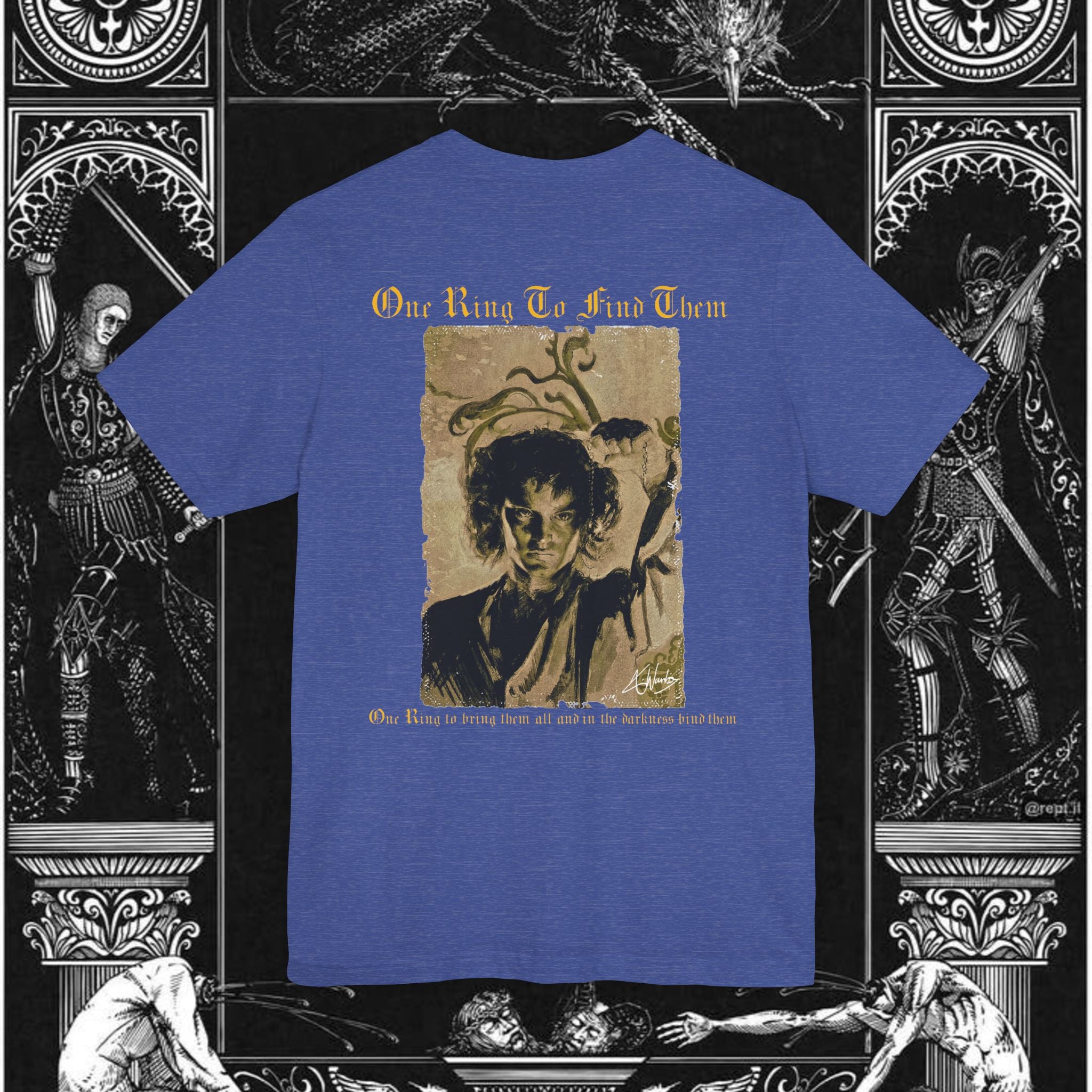 The Last Temptation Medieval Fantasy Graphic Shirt