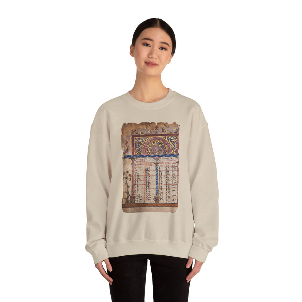 Manuscript of the Ancients Graphic Artistic Sweatshirt