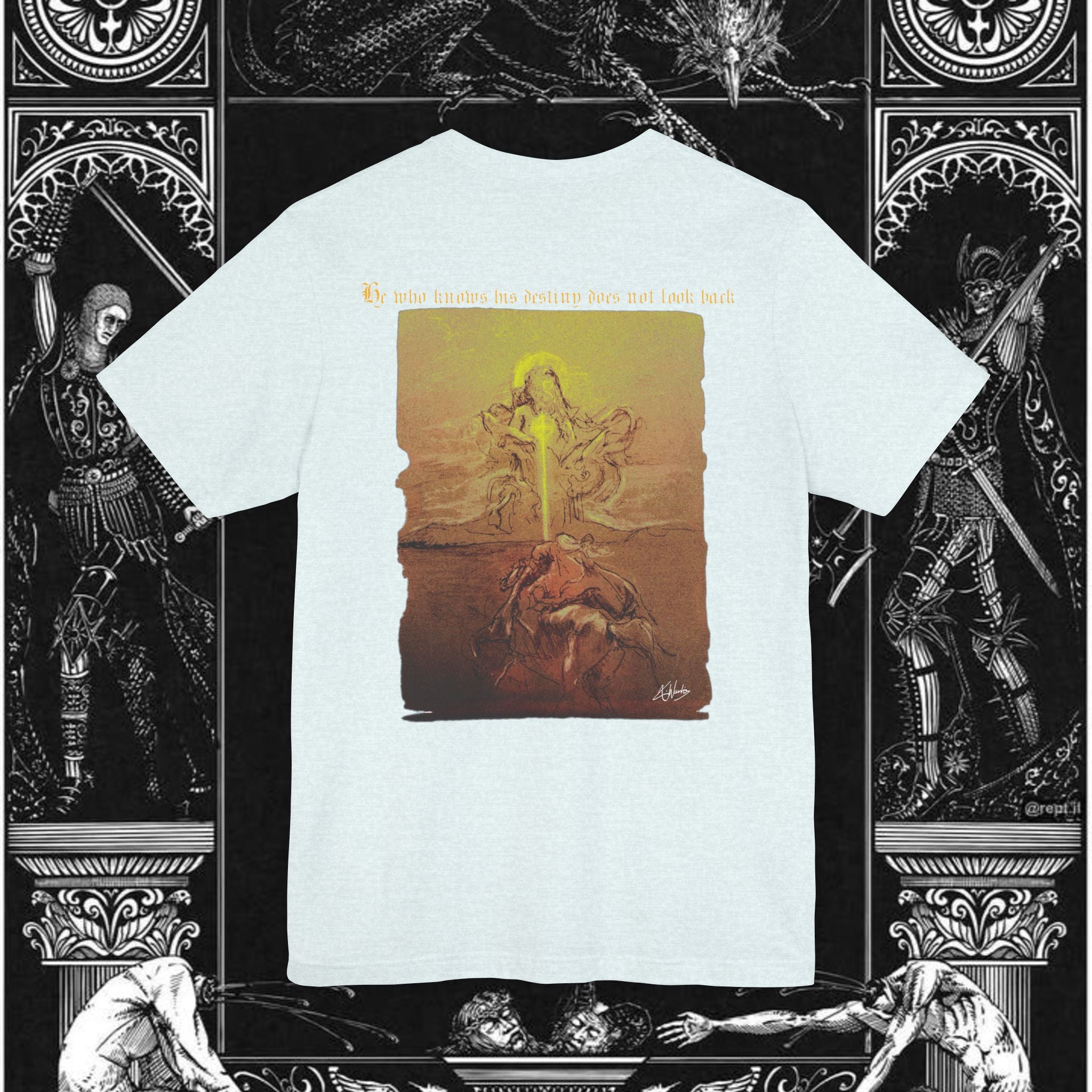 The Destiny of Man Medieval Fantasy Graphic Shirt