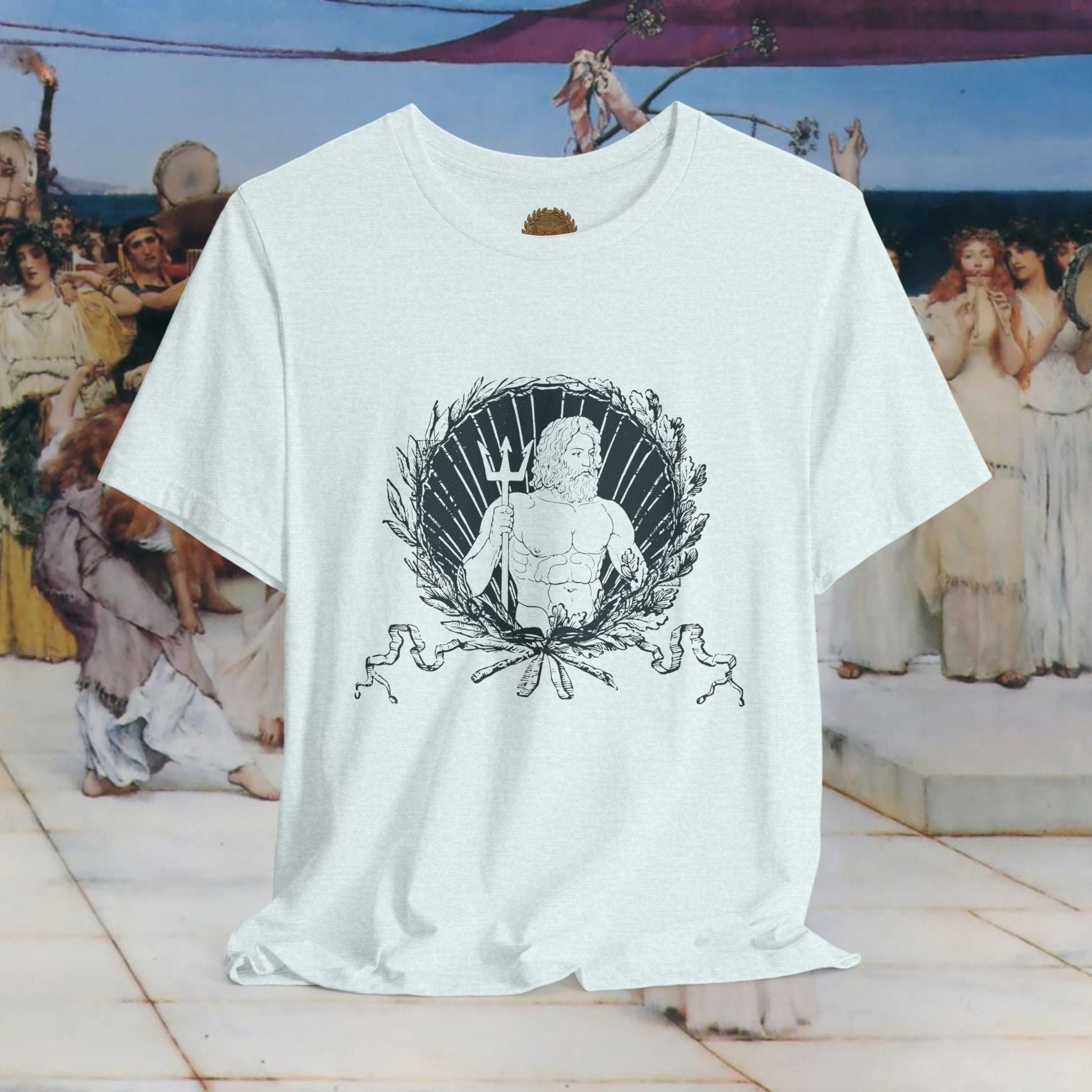 Neptune's Domain Graphic T Shirt – Roman God of the Sea   Mythology