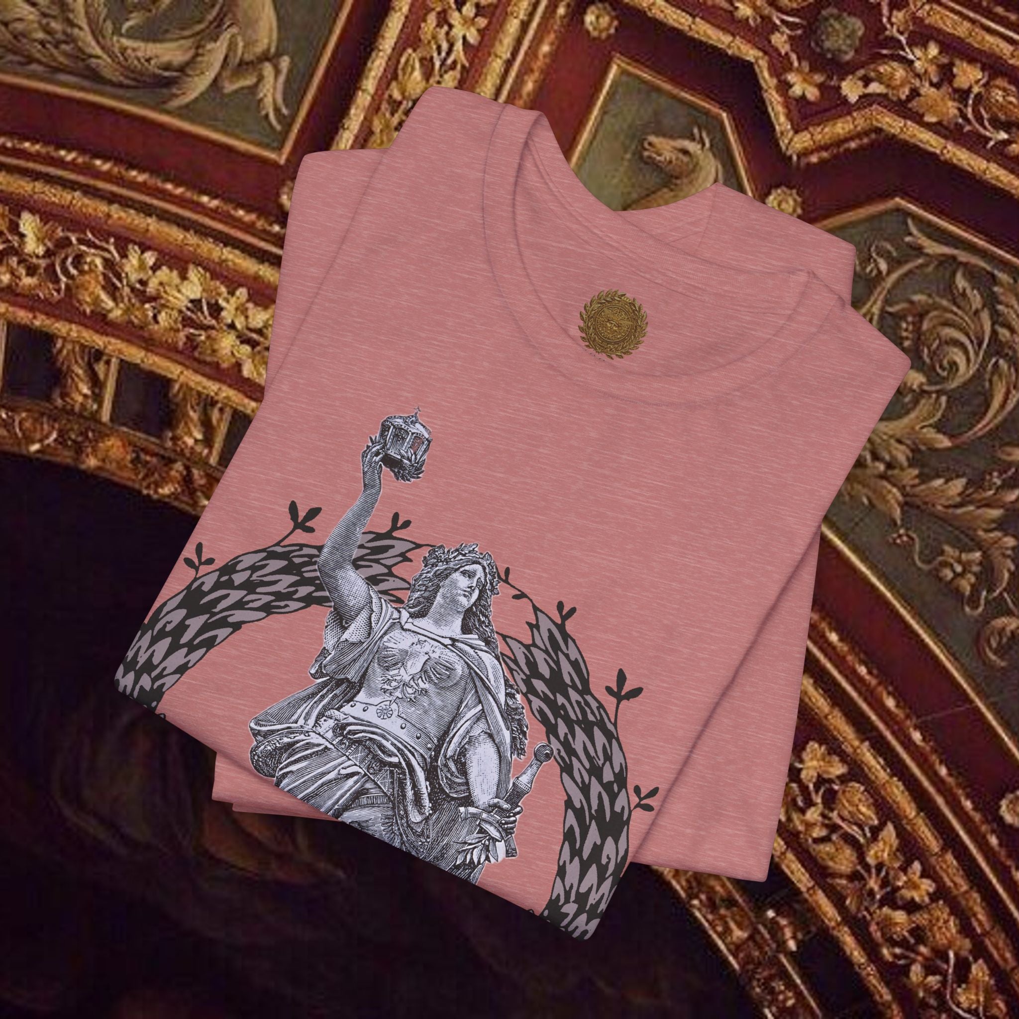 Goddess Victory Neo-Classical Inspired Graphic T-Shirt