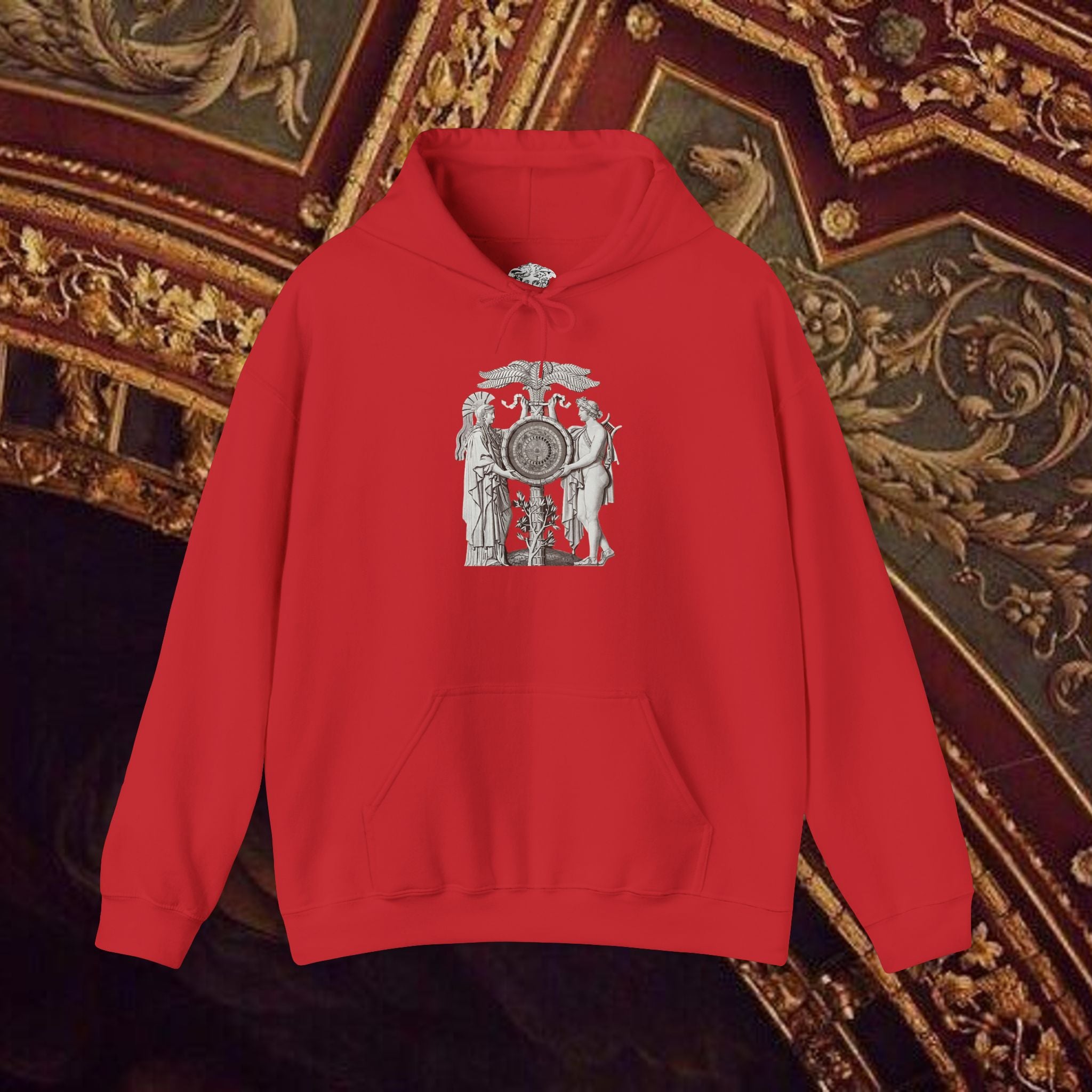 Astrological Vision Hoodie - Esoteric Mystical Graphic Hoodie -Front Version