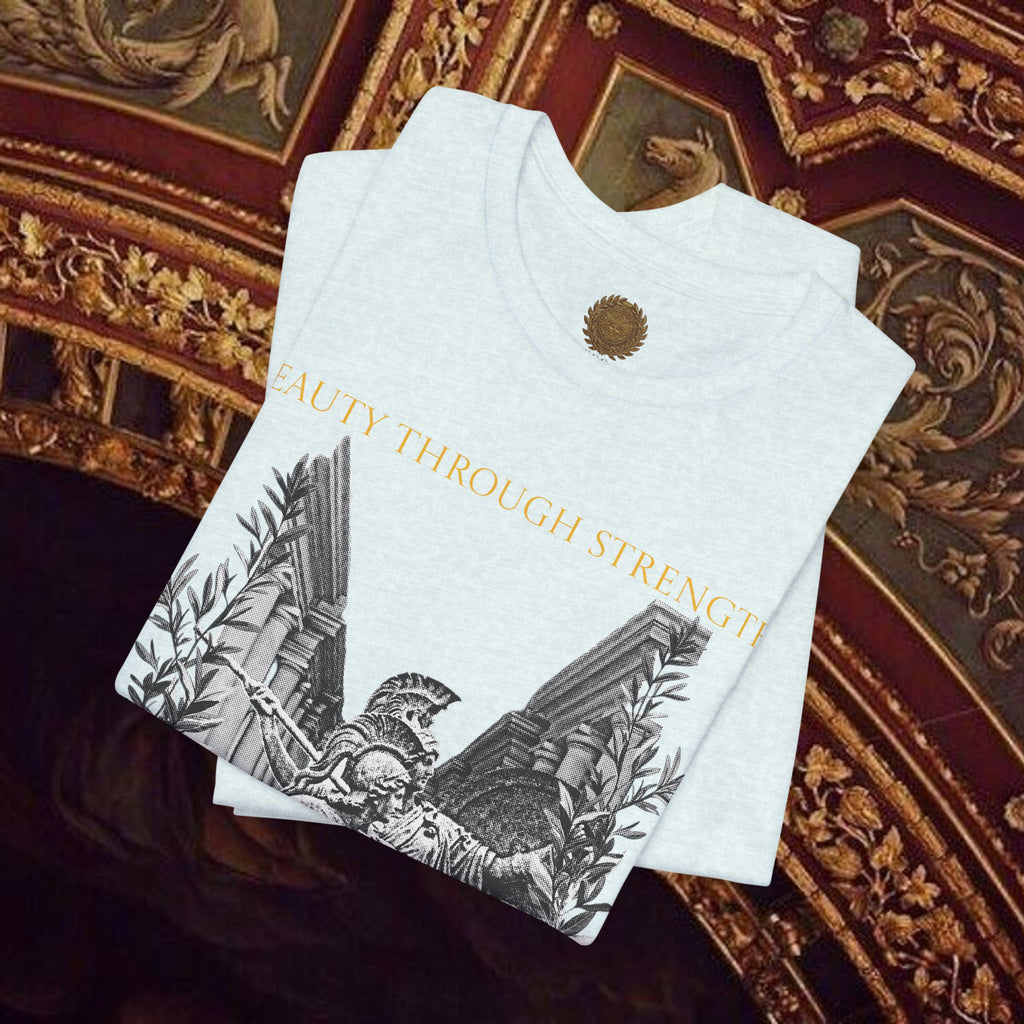The Goddess's Protection Classically-Inspired Cotton Graphic T Shirt