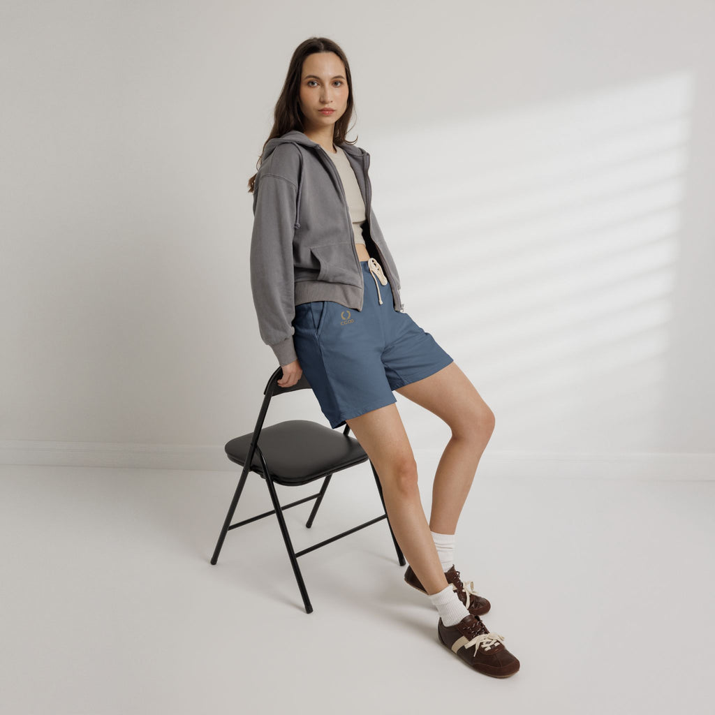 Mediterranean Coast Cotton Shorts