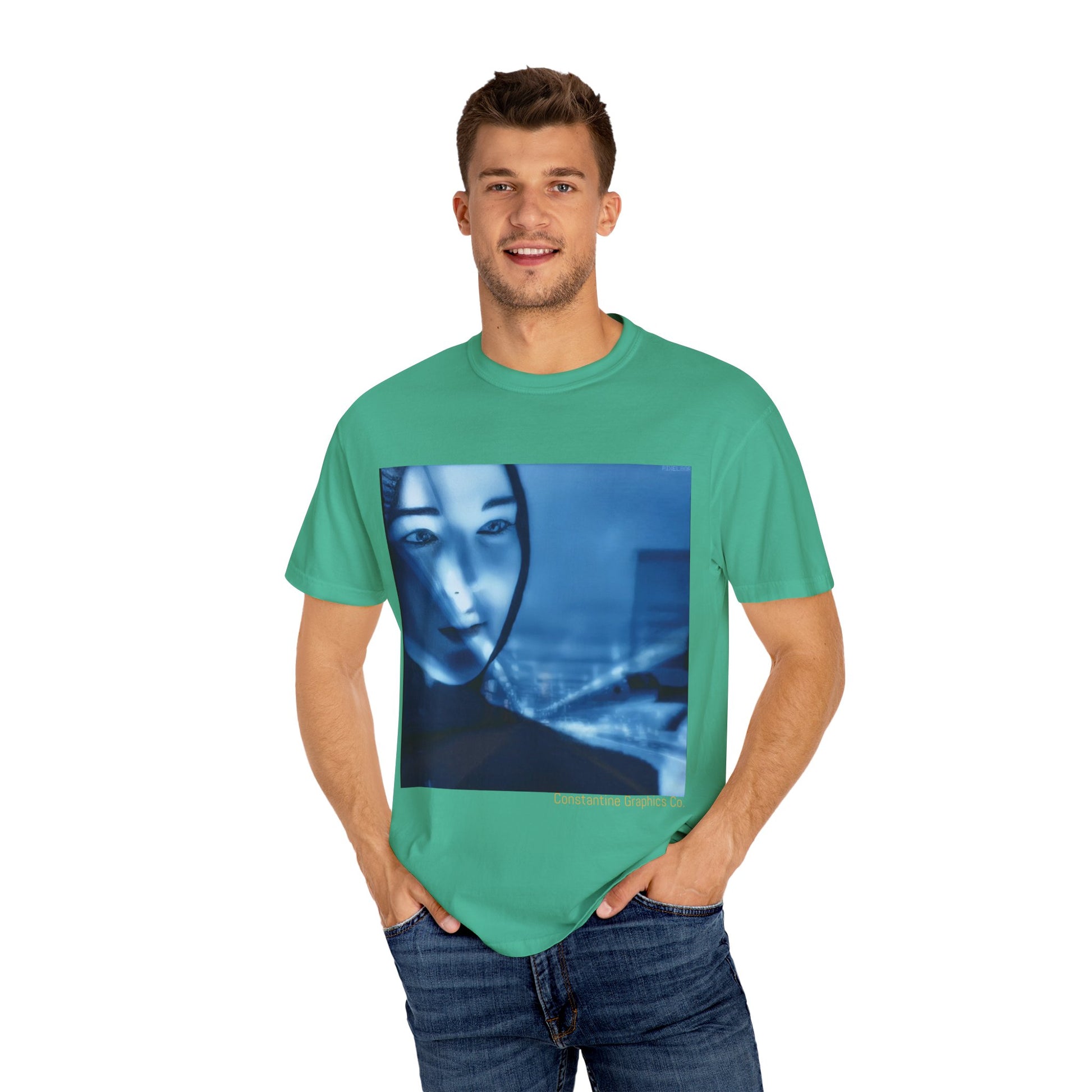 The Device Cyber y2k Graphic T Shirt