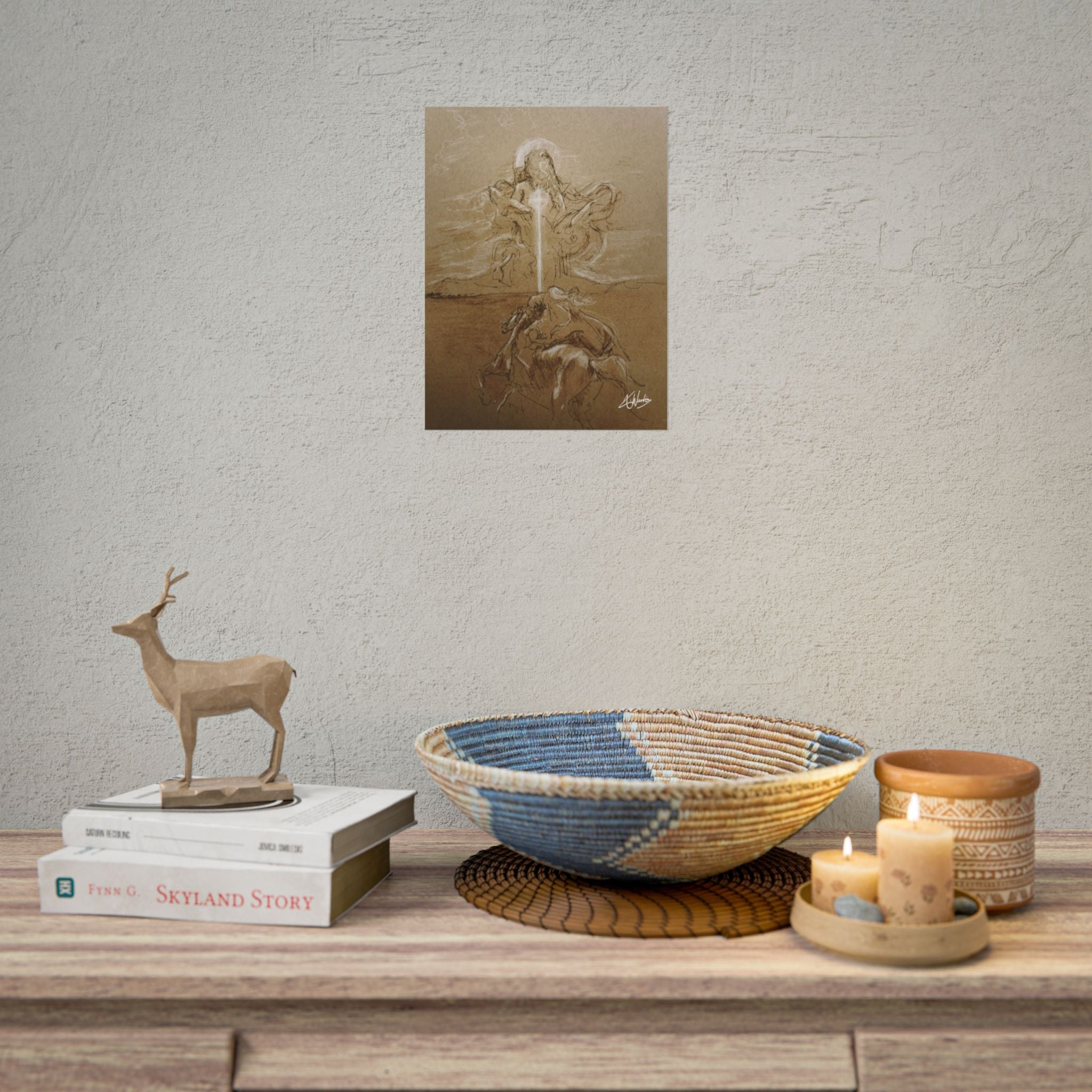 The King's Destiny Medieval Fantasy Fine Art Print