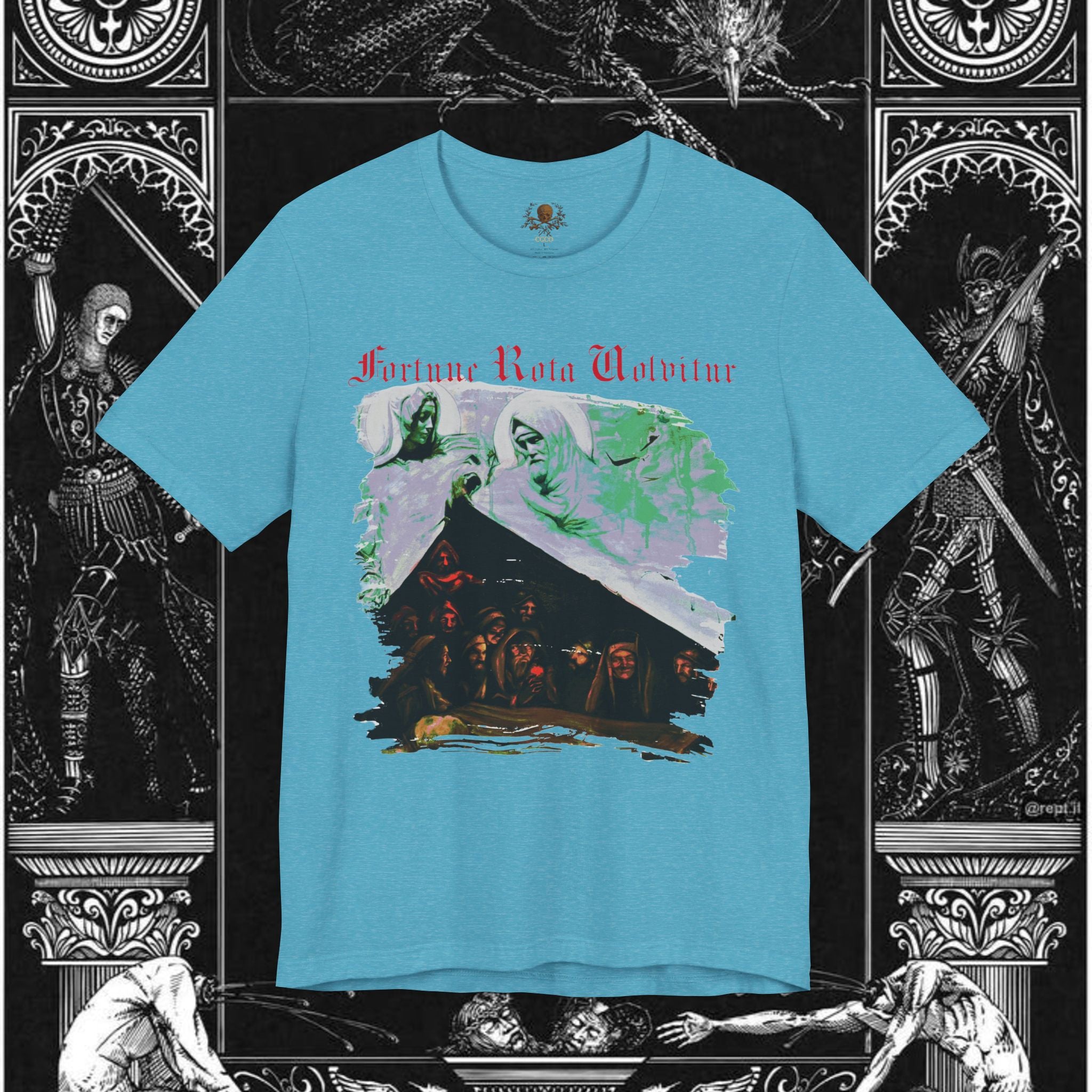 Divine Justice Medieval Fantasy Graphic T-Shirt