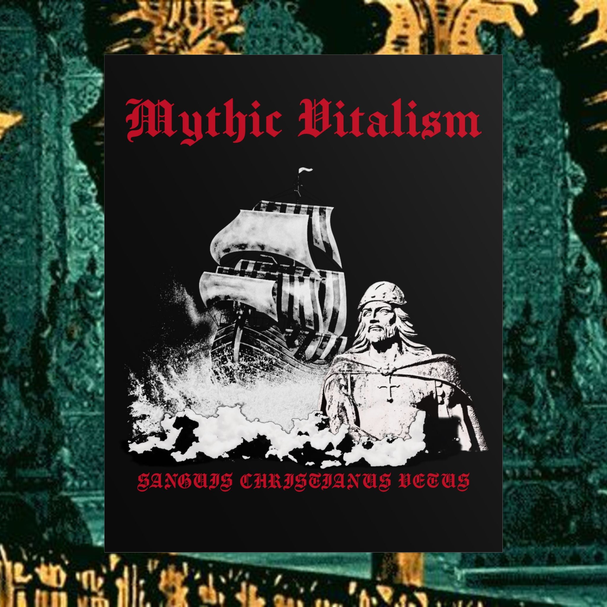 Mythical Vitalism, Sanguis Christianus Vetus Adventure and Exploration Inspired Rolled Posters