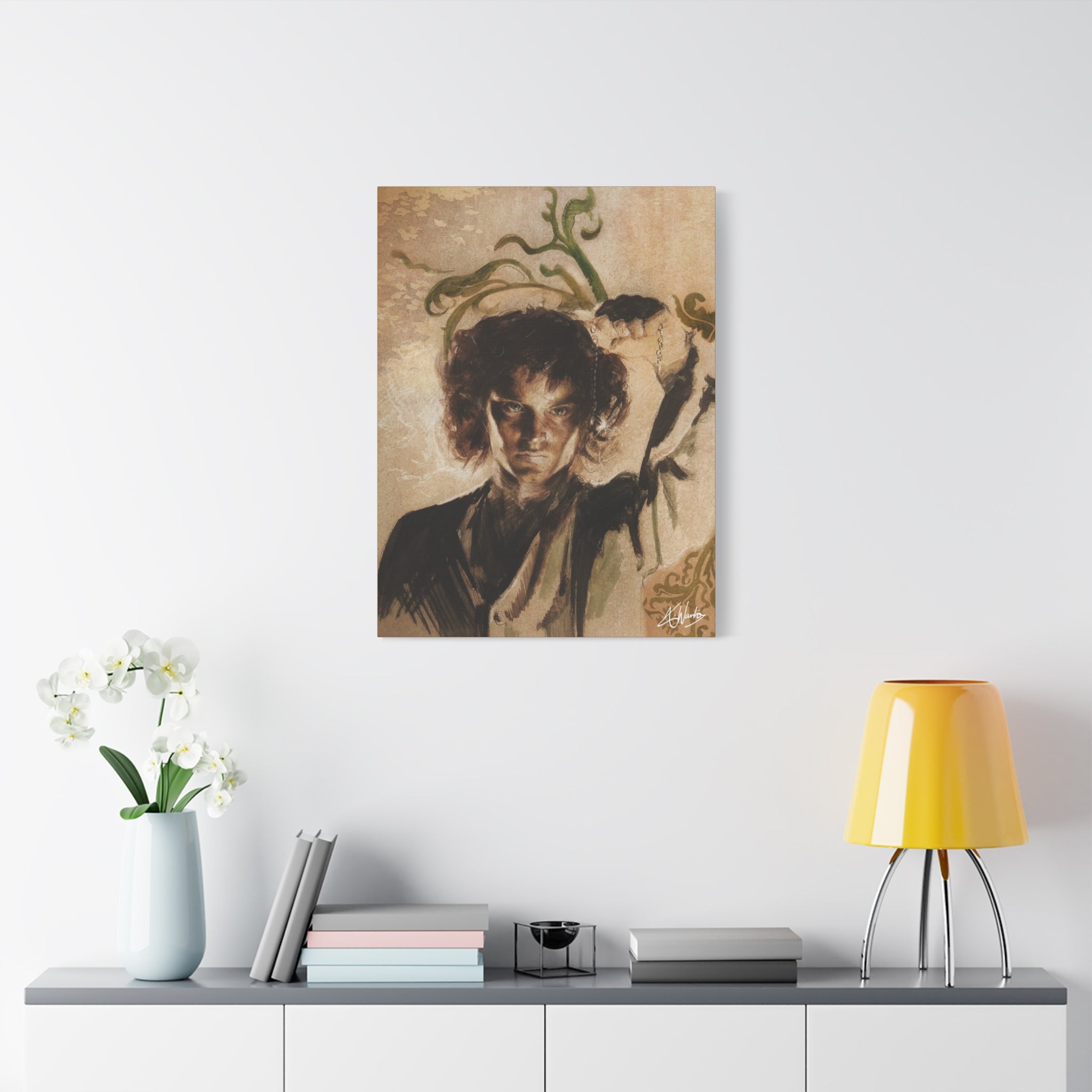 The Last Temptation Medieval Fantasy Canvas
