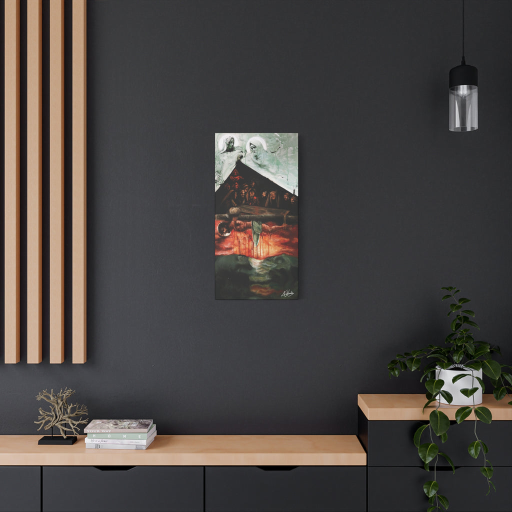 Divine Justice Medieval Fantasy Canvas