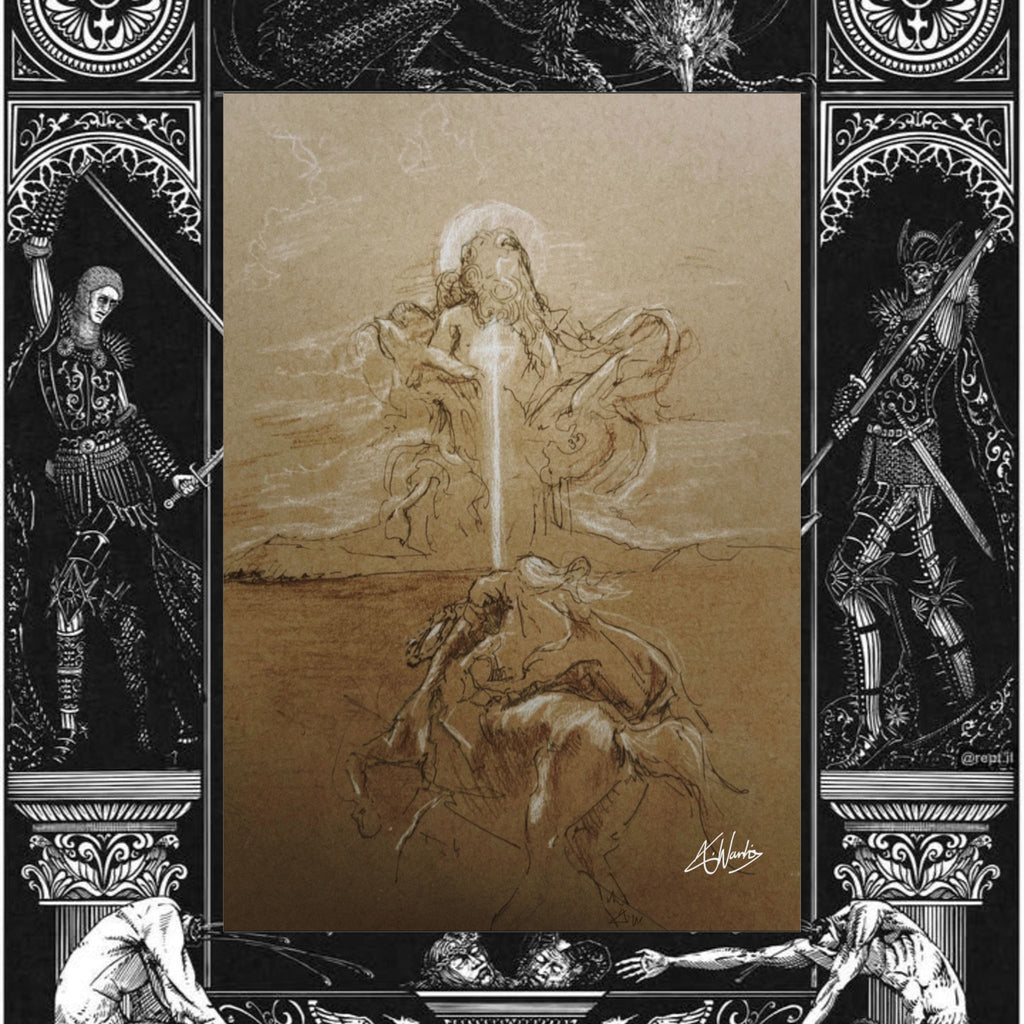 The King's Destiny Medieval Fantasy Fine Art Print