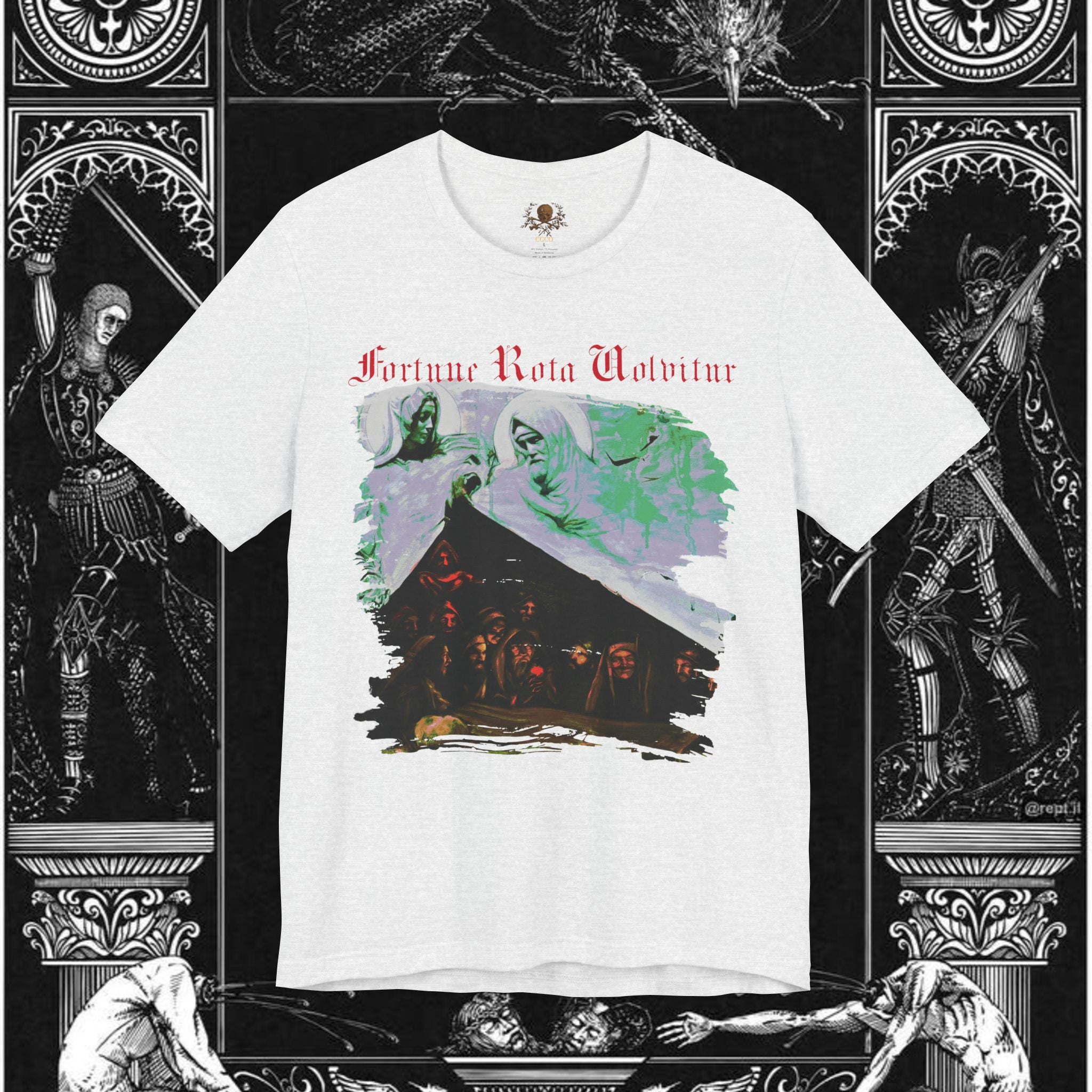 Divine Justice Medieval Fantasy Graphic T-Shirt