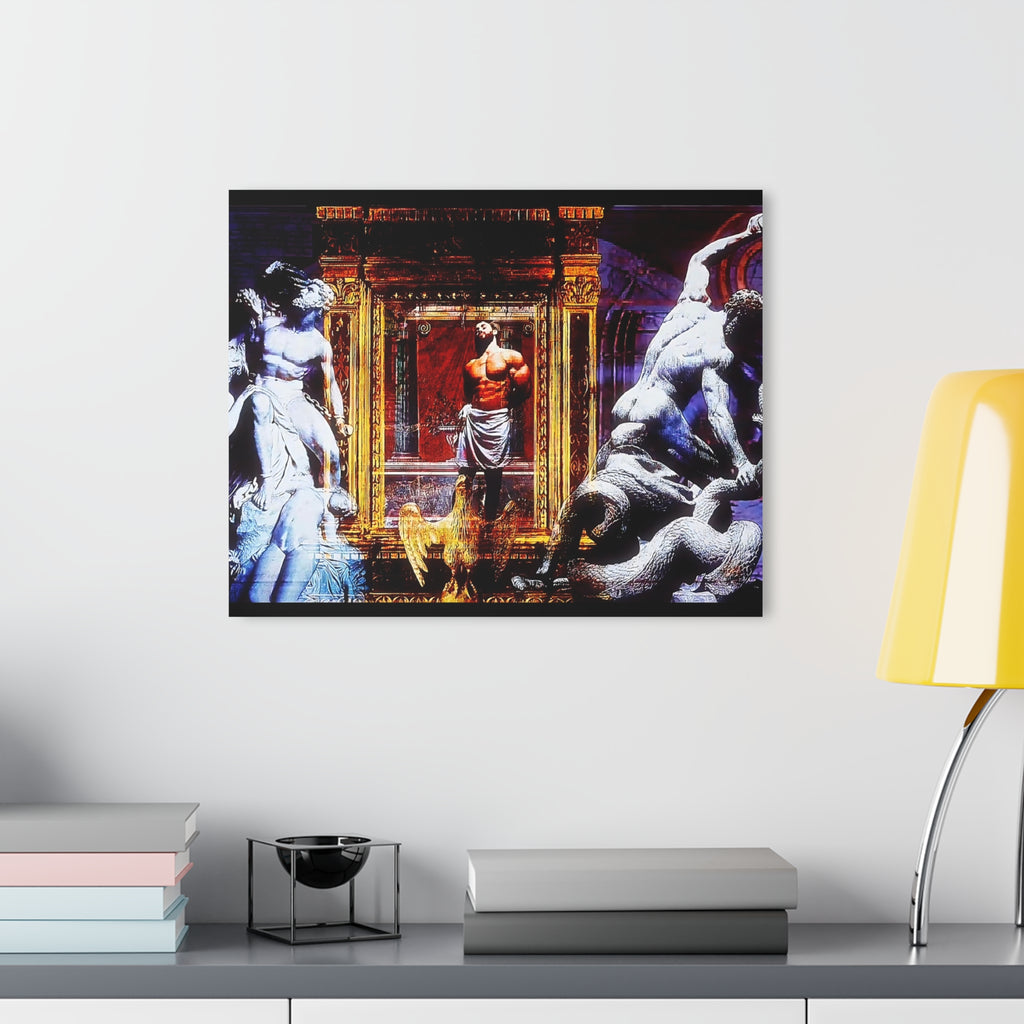 Prometheus Bound Classical Ancient Mythology Acrylic Prints (French Cleat Hanging)