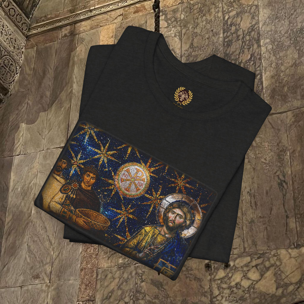 Justinian's Glory Byzantine Late Roman Inspired Graphic Shirt