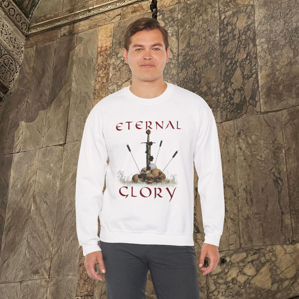 Eternal Glory of the Last Battle Crewneck Graphic Sweatshirt