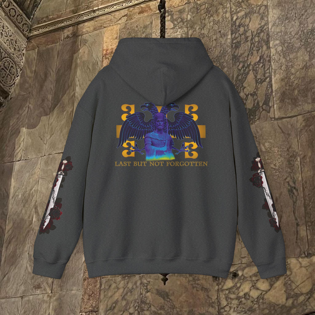 The Last Great Emperor Byzantine Inspired Graphic Hoodie Back Version