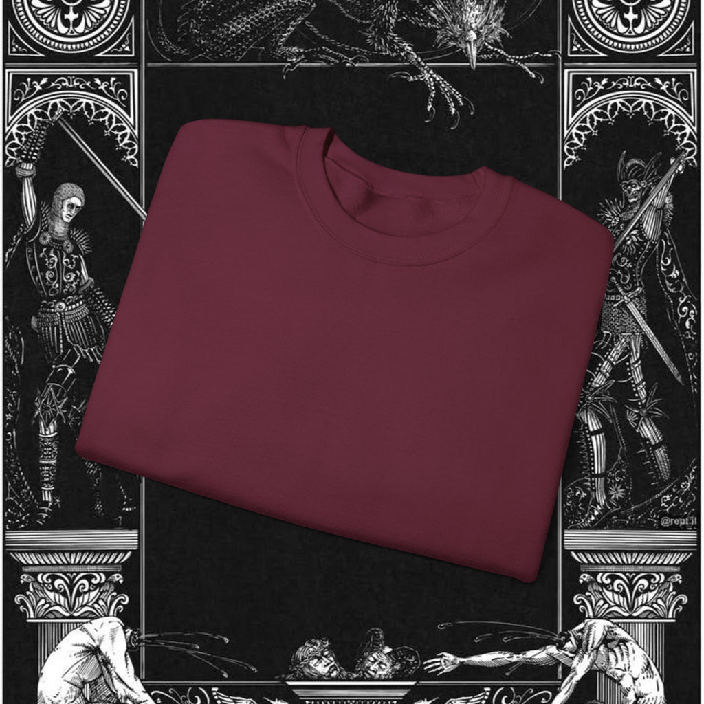The Last Temptation Medieval Fantasy Graphic Sweatshirt