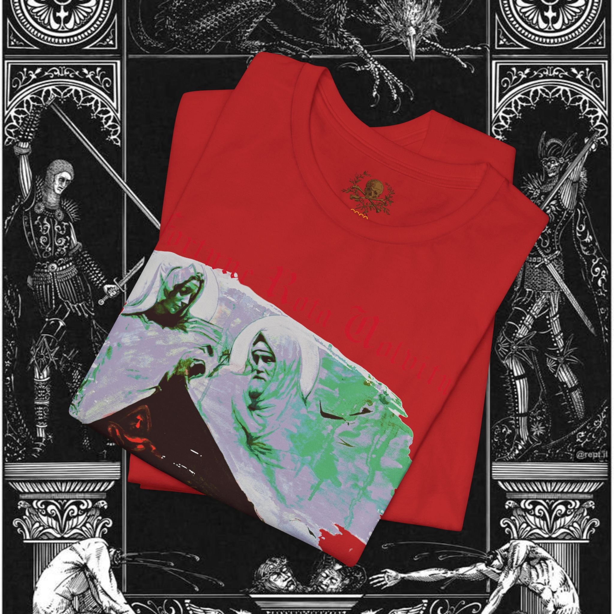 Divine Justice Medieval Fantasy Graphic T-Shirt