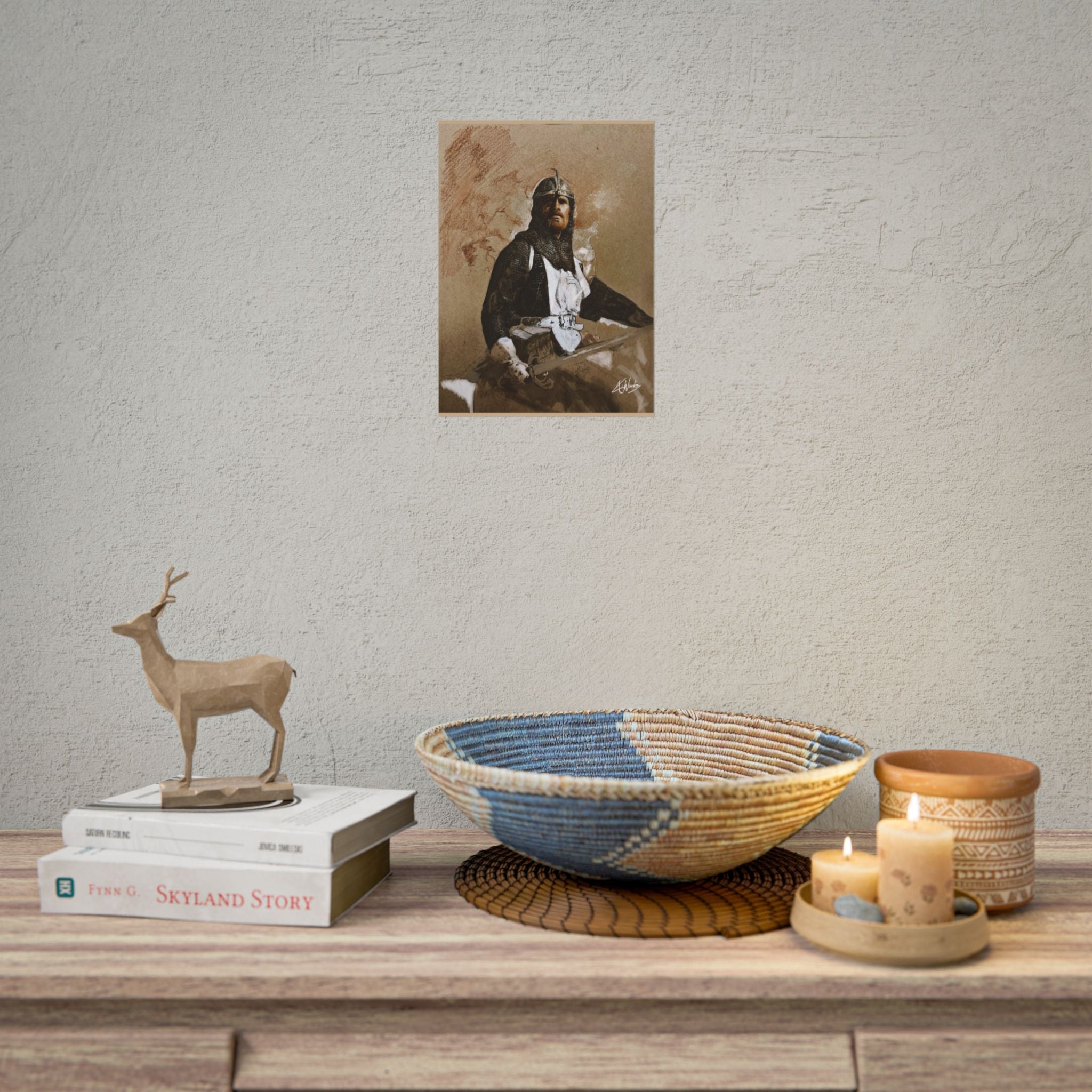 The Knight's Rest Medieval Fantasy Print
