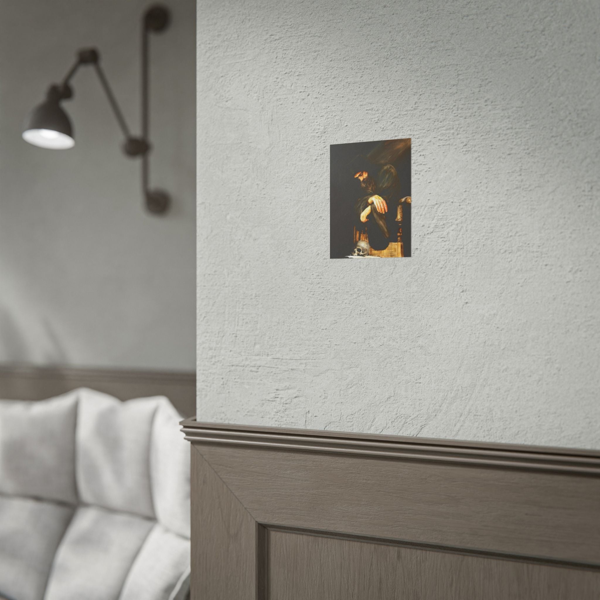 Man's Memento Medieval Fantasy Fine Art Print