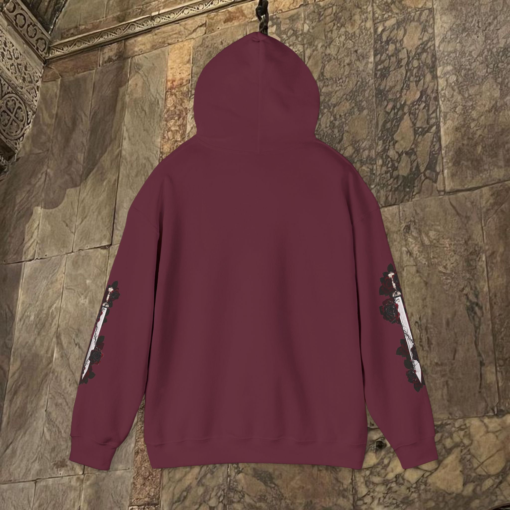 The Last Great Emperor Byzantine Inspired Graphic Hoodie Front Version