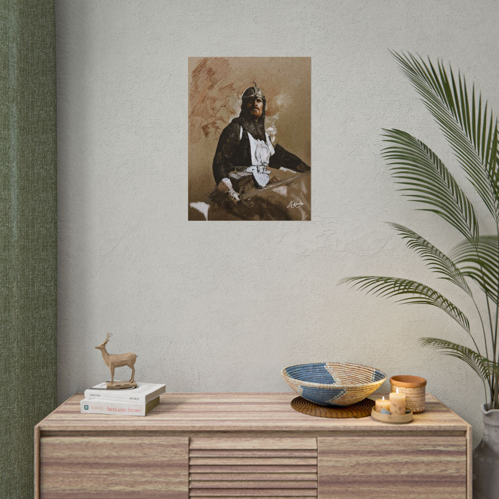 The Knight's Rest Medieval Fantasy Print
