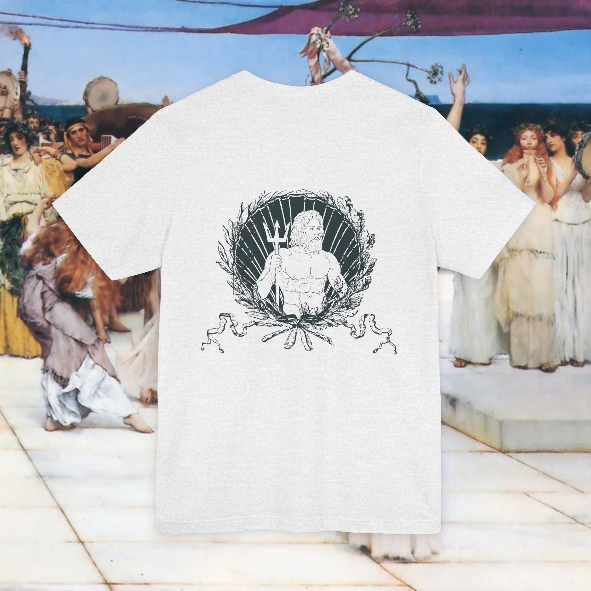 Neptune's Domain Roman Sea God T-Shirt