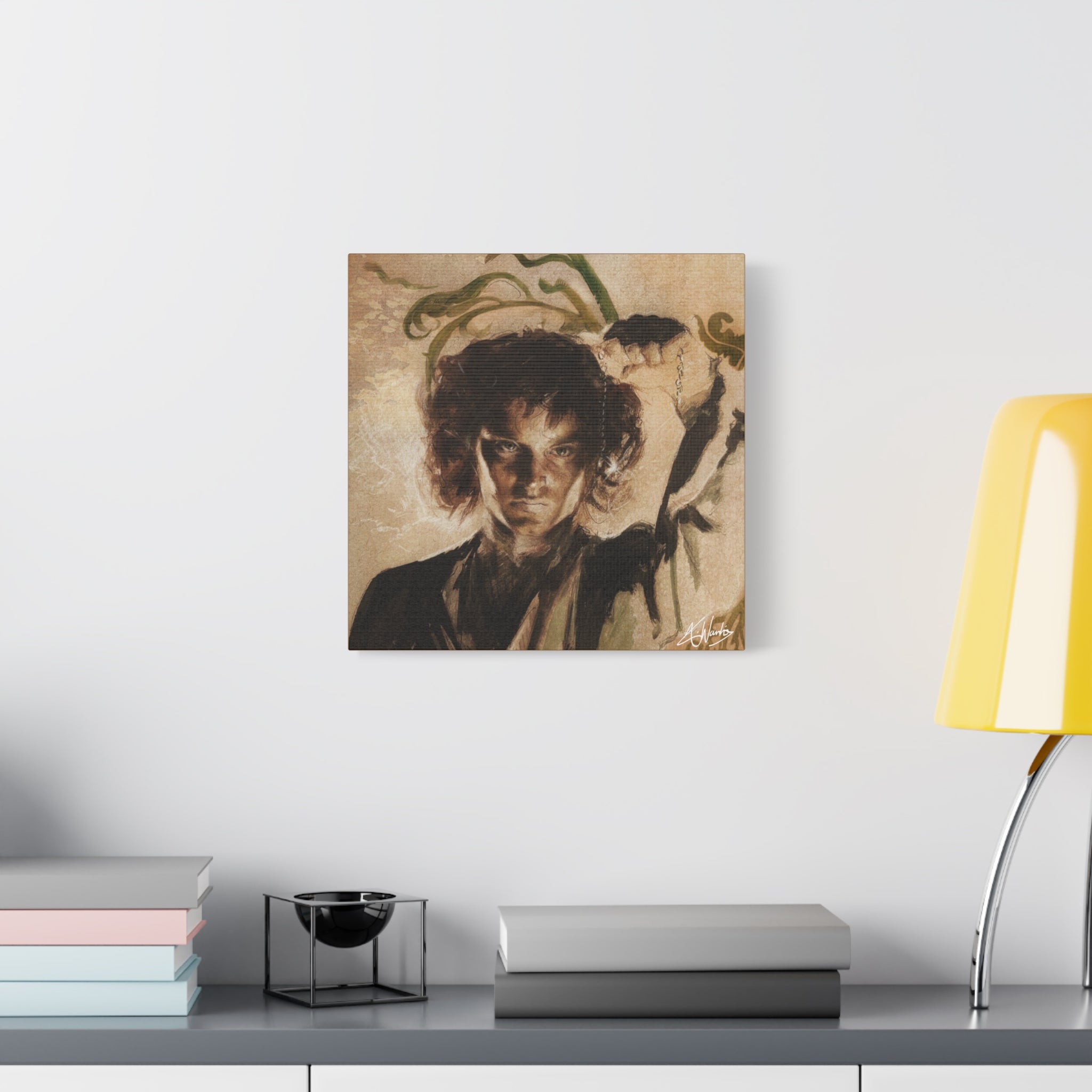 The Last Temptation Medieval Fantasy Canvas