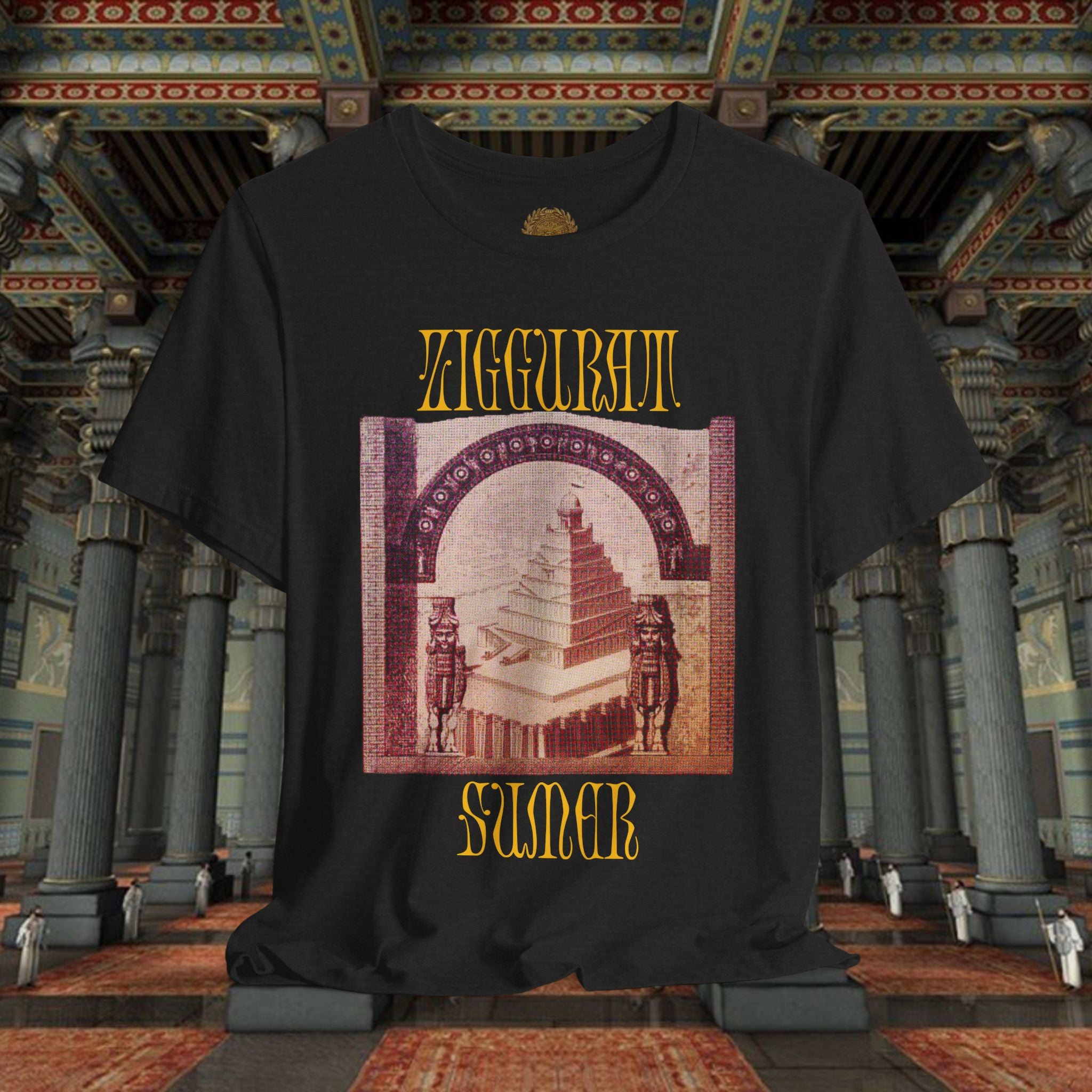Ziggurat Sumer Mesopotamian Graphic T-Shirt