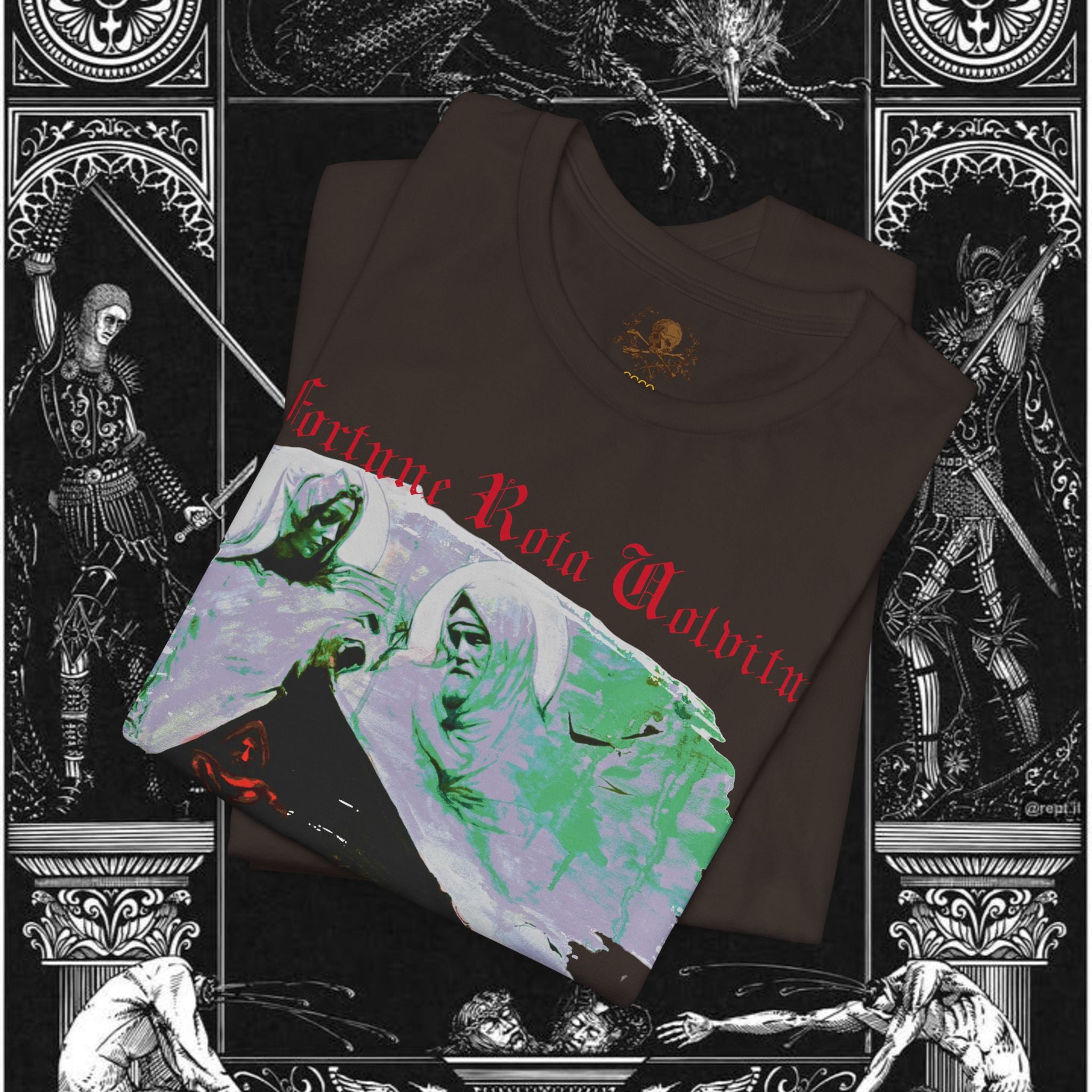 Divine Justice Medieval Fantasy Graphic T-Shirt