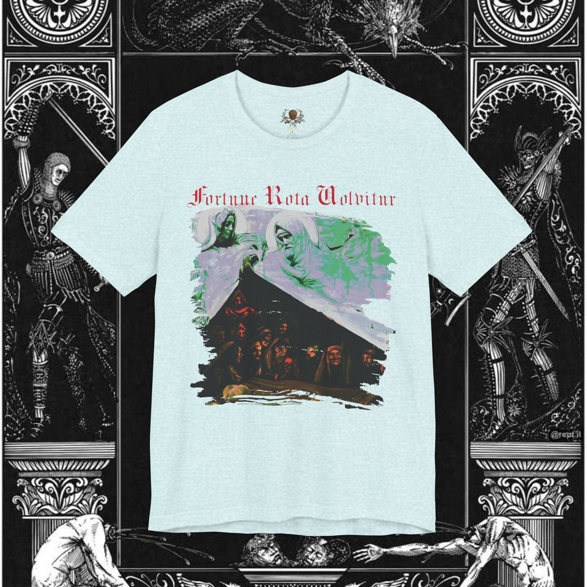 Divine Justice Medieval Fantasy Graphic T-Shirt