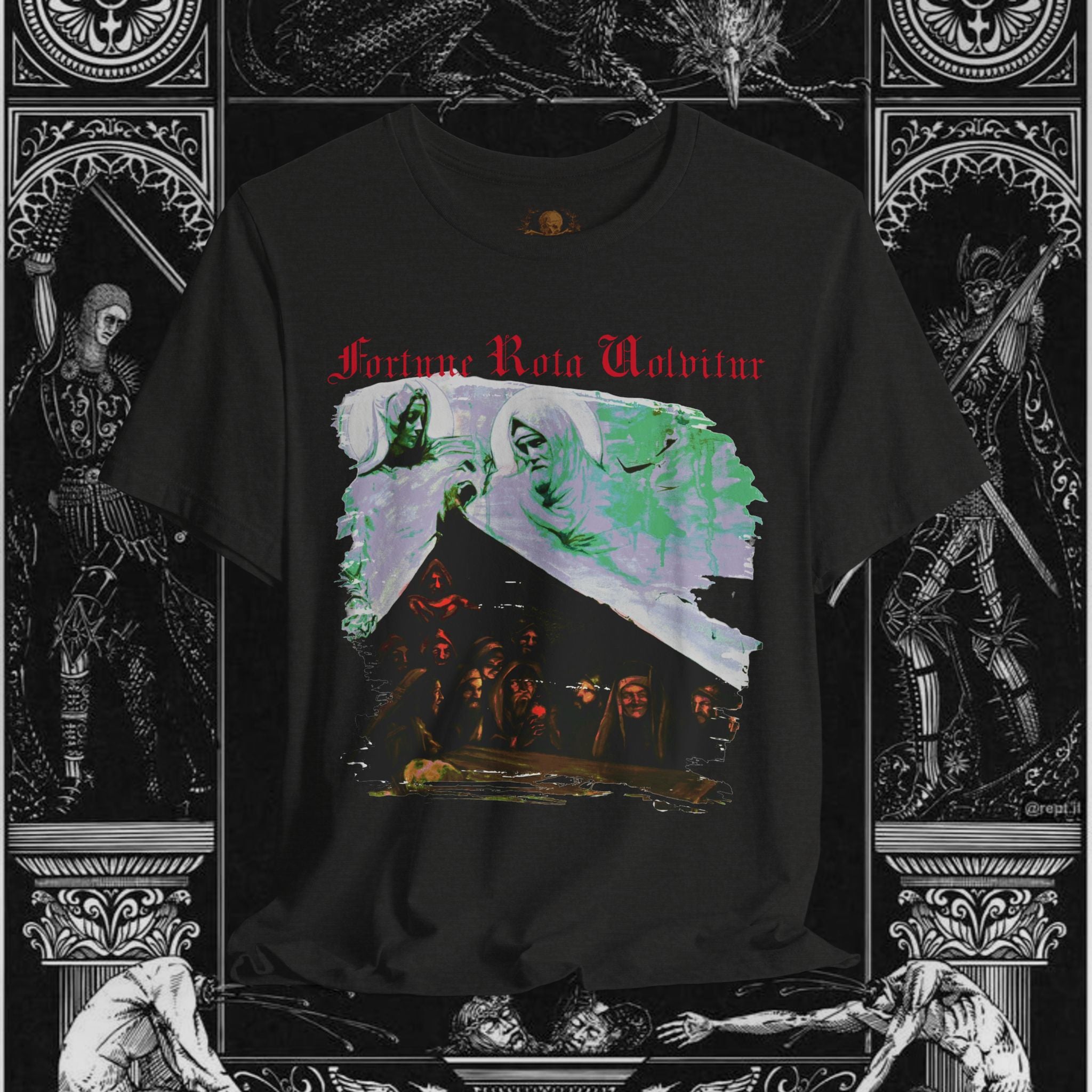 Divine Justice Medieval Fantasy Graphic T-Shirt