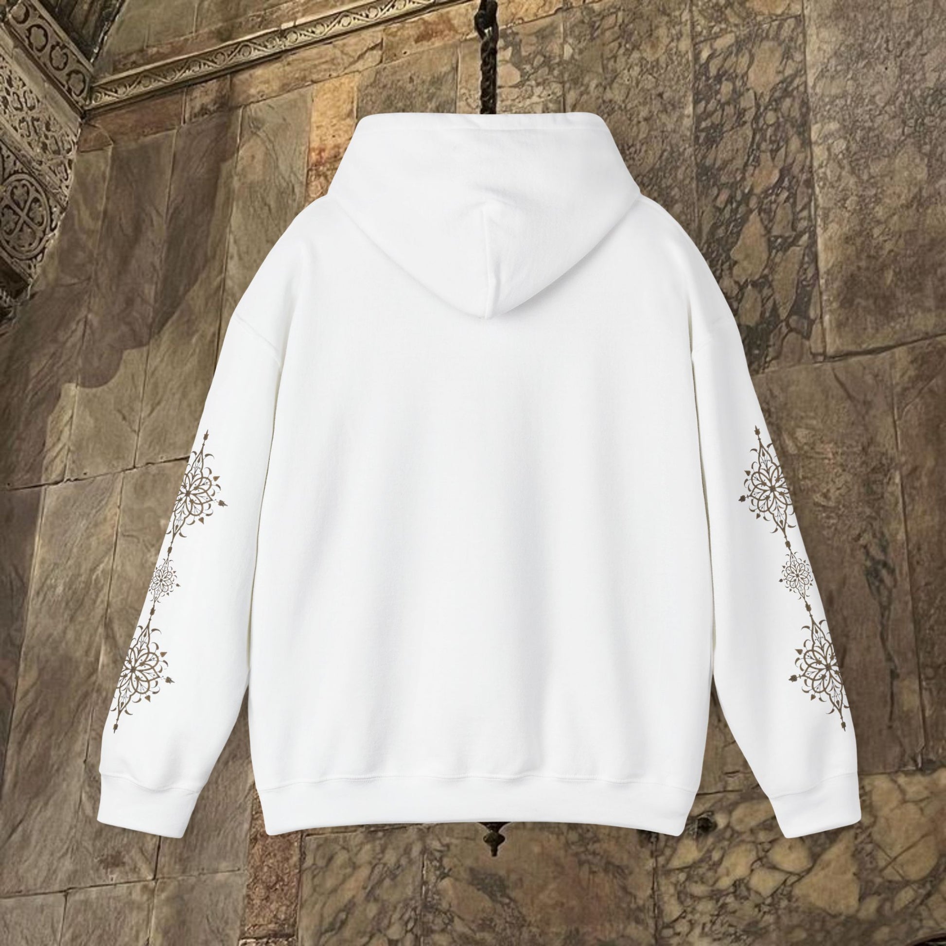 Byzantine Icon Art Hoodie - Divine Sacred Figure