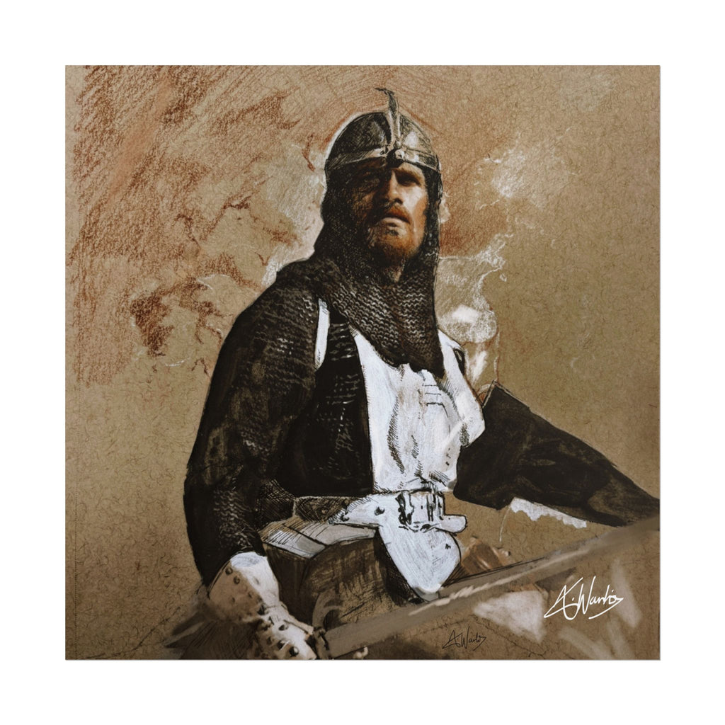 The Knight's Rest Medieval Fantasy Print