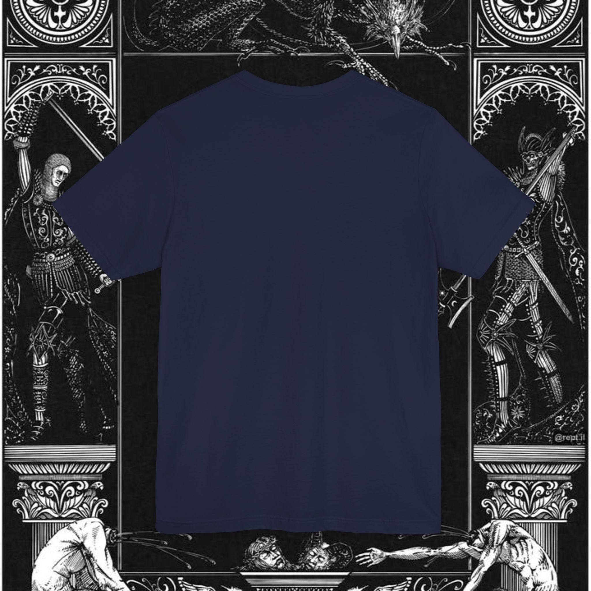Man's Memento Medieval Fantasy Graphic T Shirt
