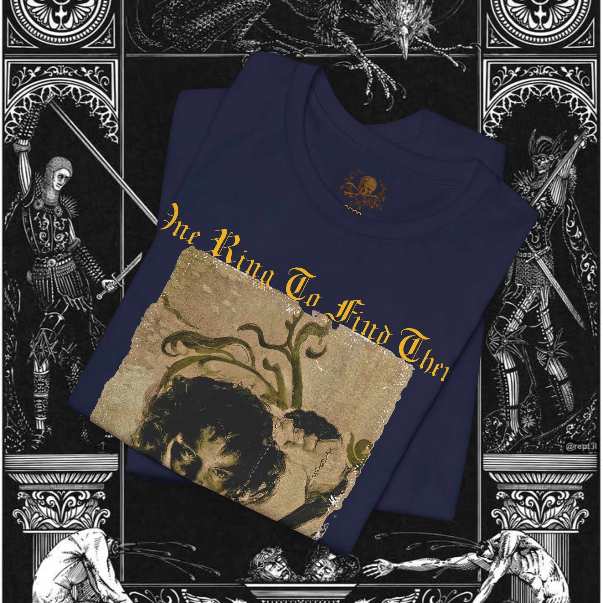 The Last Temptation Medieval Fantasy Graphic Shirt
