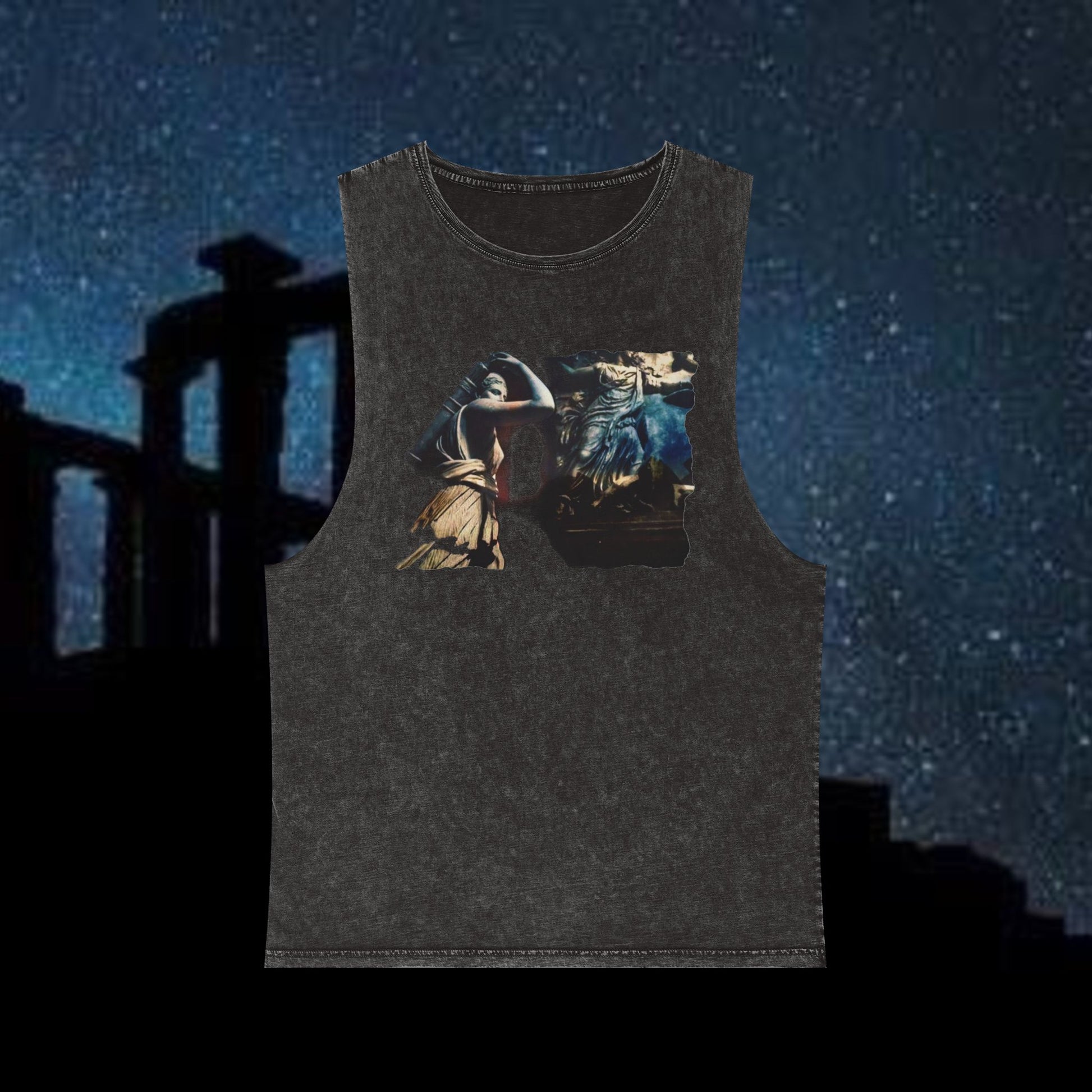 Artimus Fury Stonewash Tank Top, Graphic Top