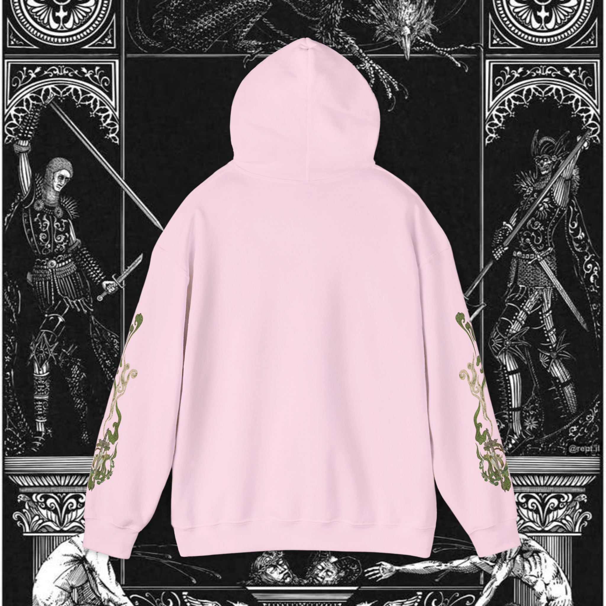 The Last Temptation Medieval Fantasy Graphic Hoodie