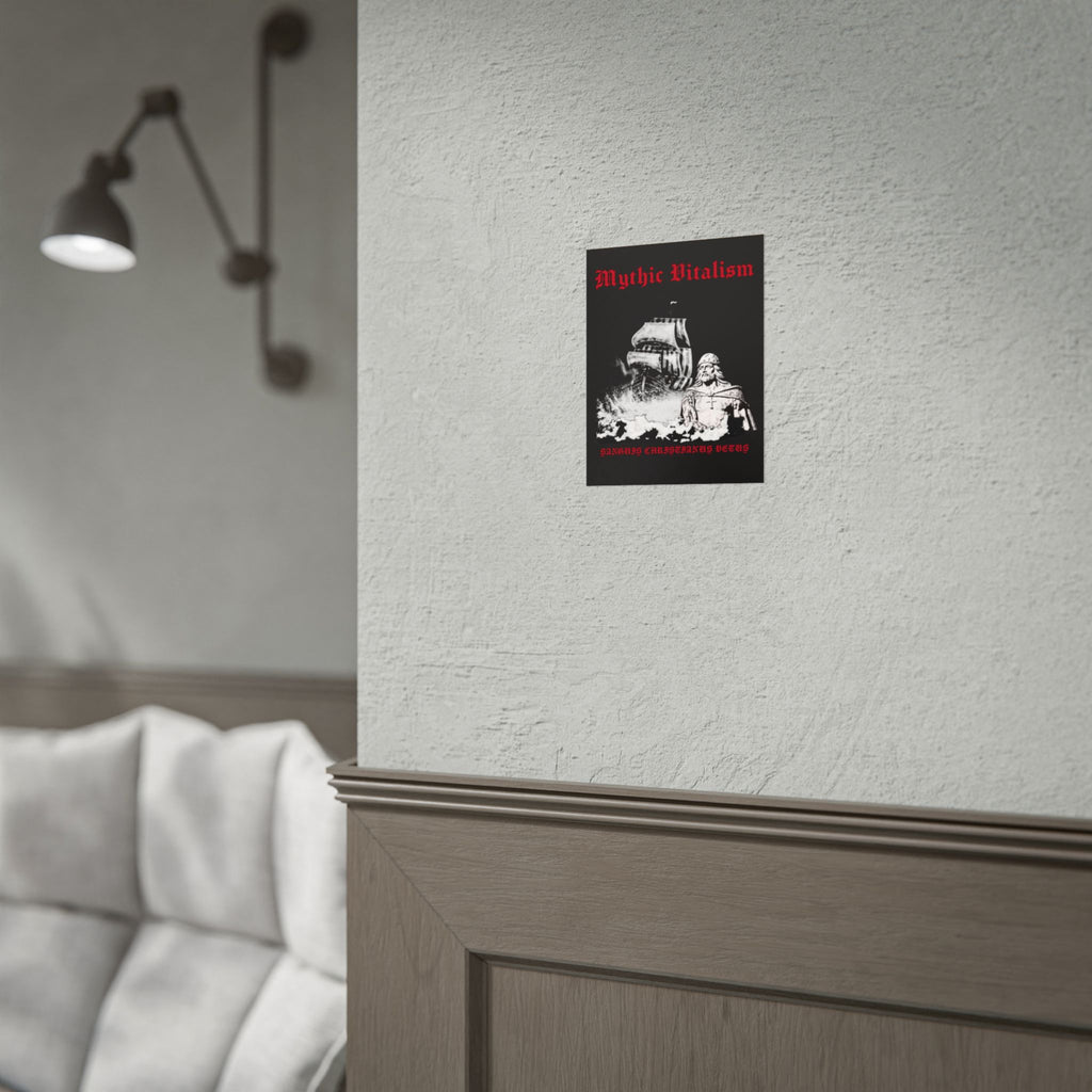 Mythical Vitalism, Sanguis Christianus Vetus Adventure and Exploration Inspired Rolled Posters
