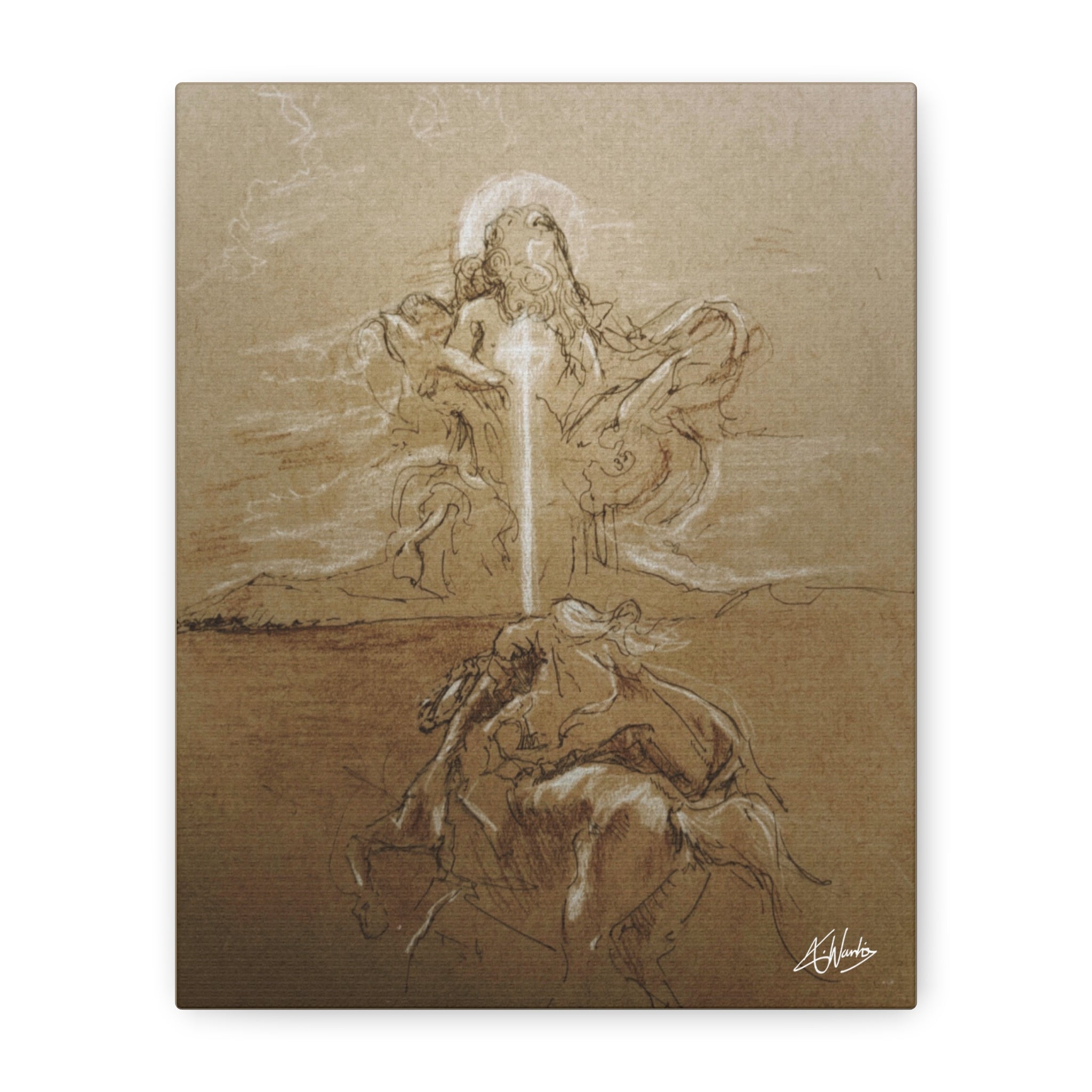 The King's Destiny Medieval Fantasy Canvas