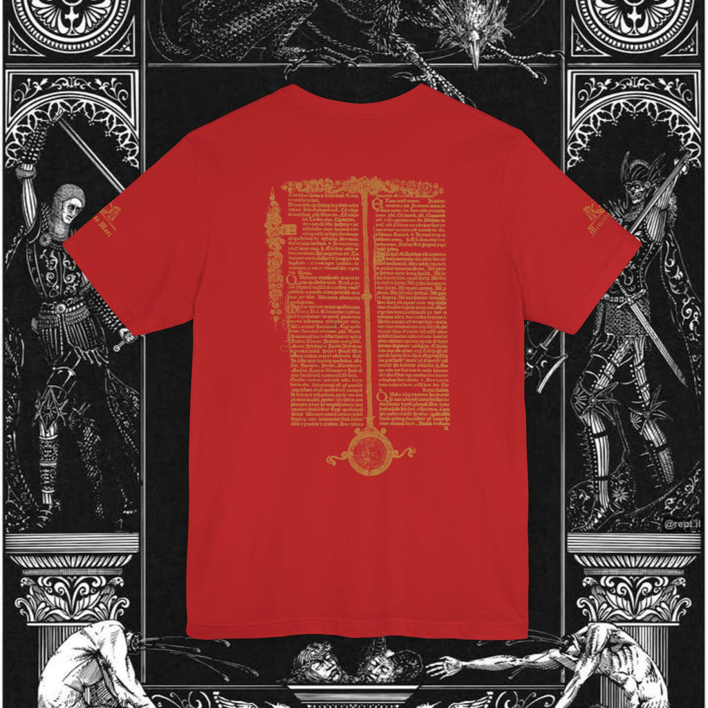 The Circle of Life Medieval Fantasy Inspired Graphic Shirt