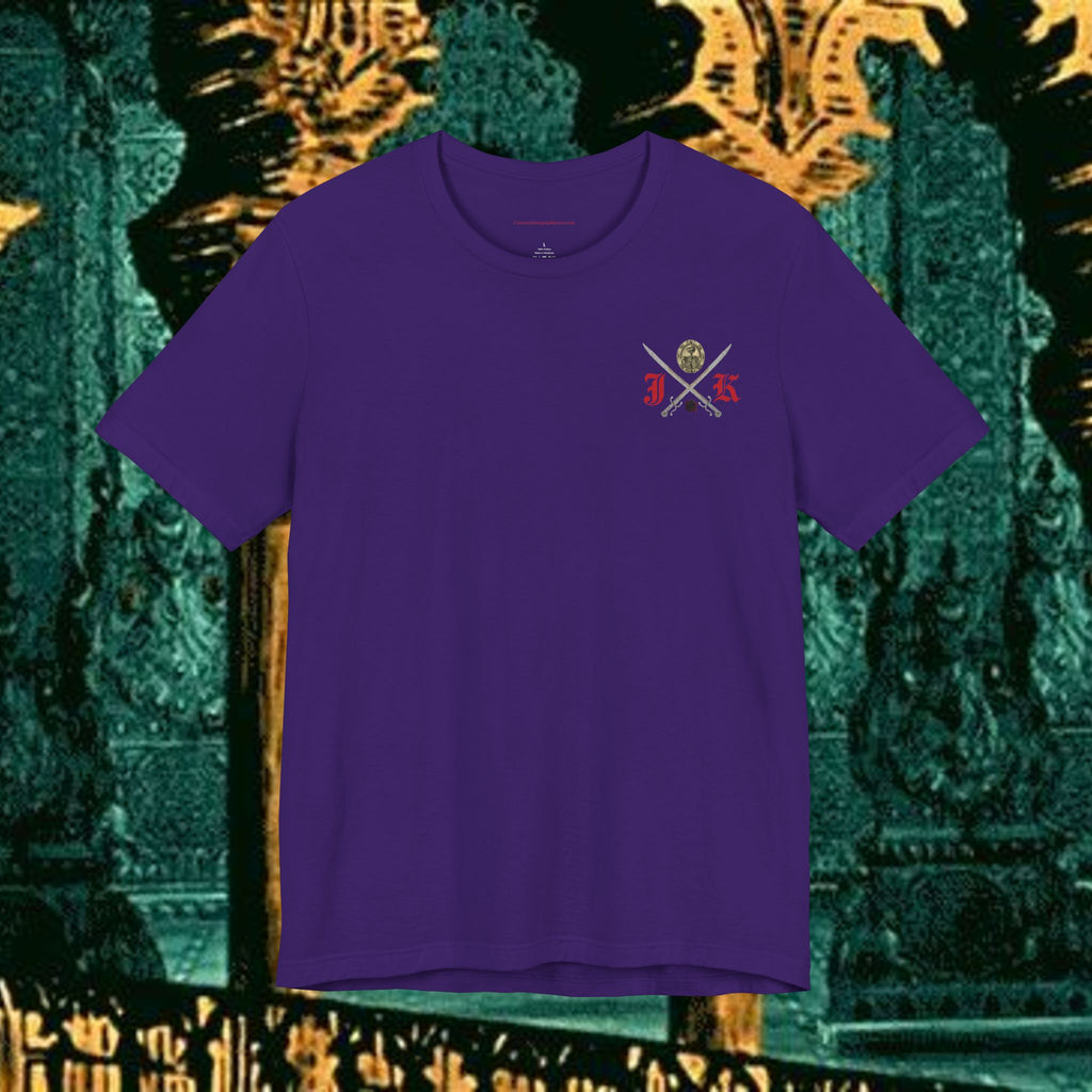 Sons of the Steppe Mythical Medieval Inspired Graphic T Shirt Back Version