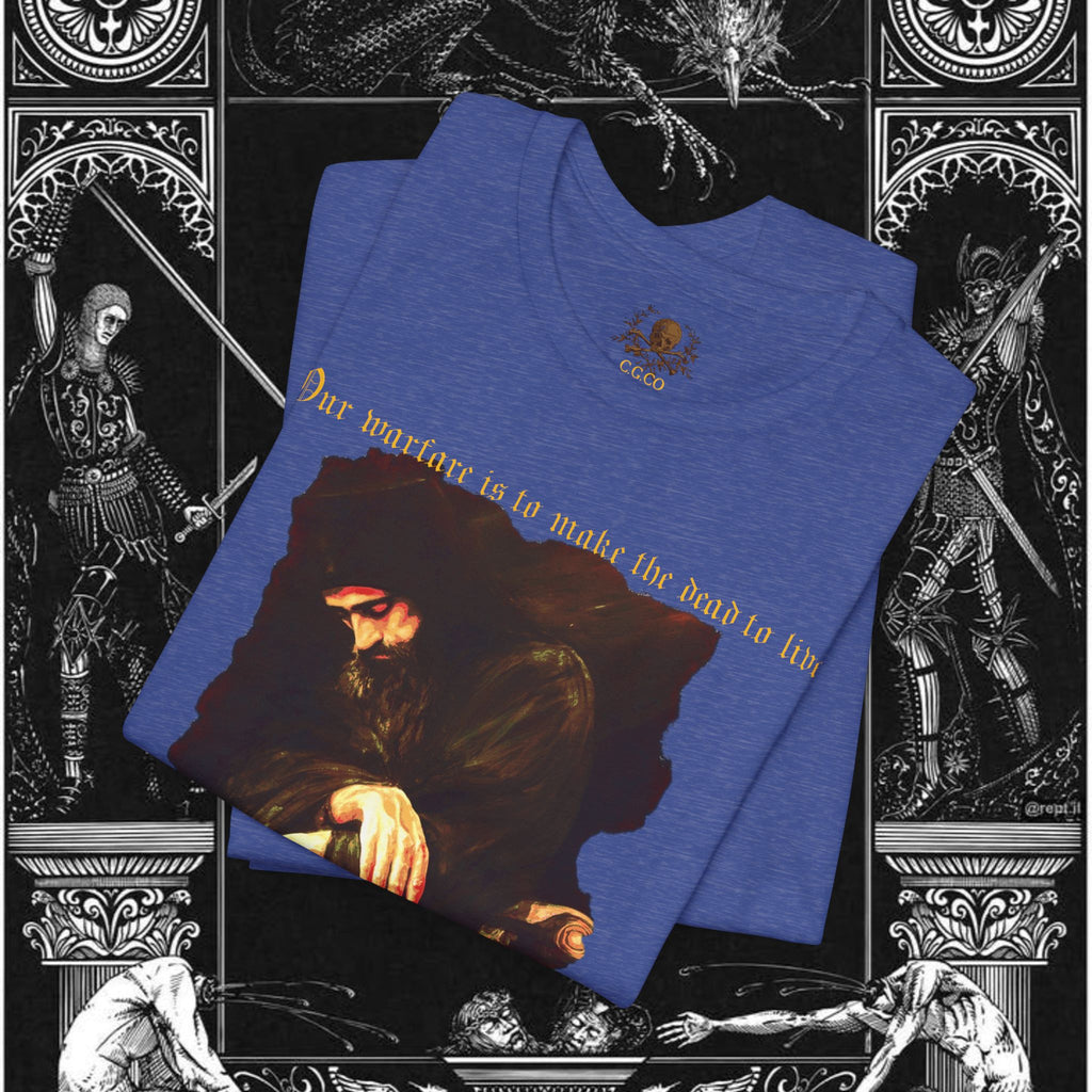 Man's Memento Medieval Fantasy Graphic T Shirt