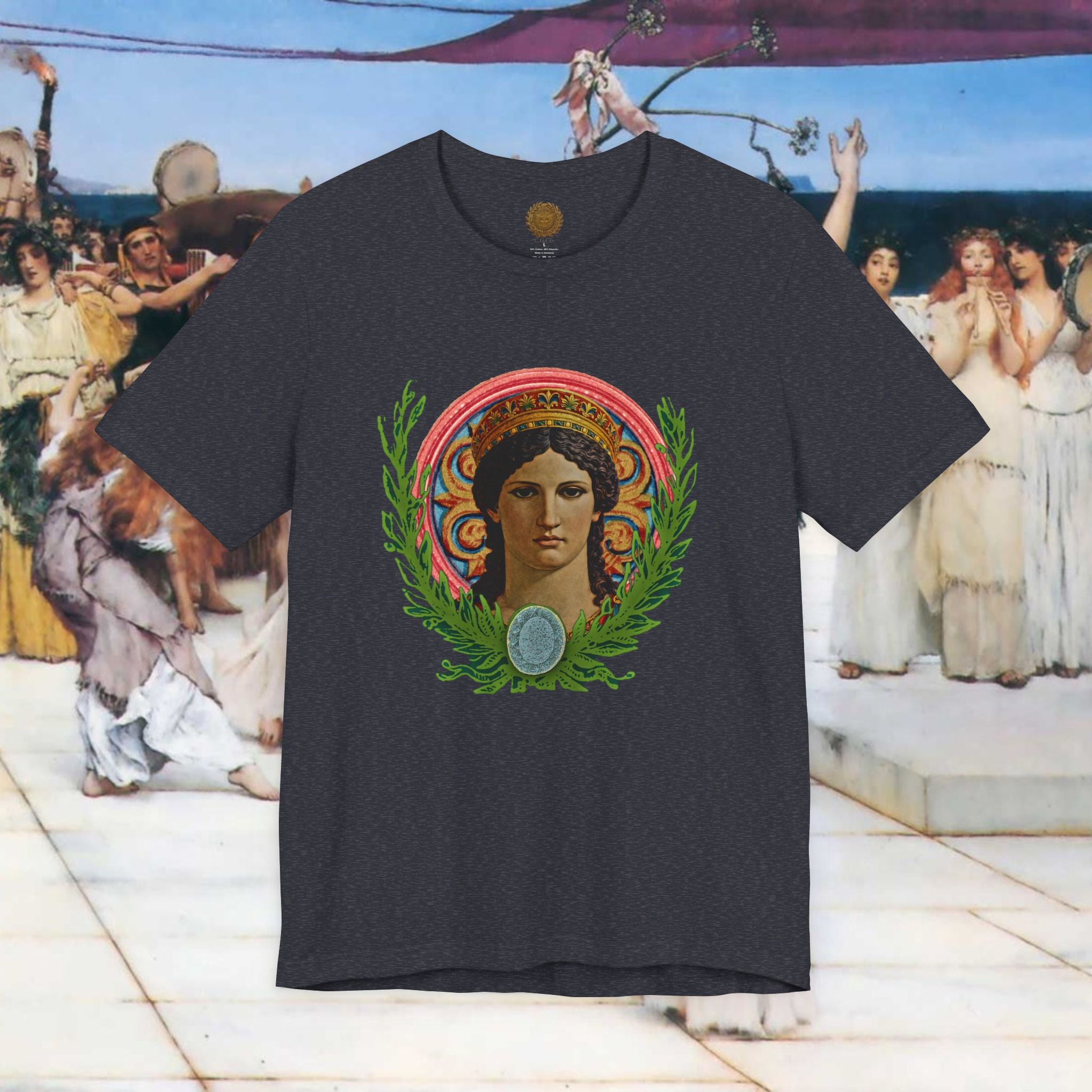 Hera's Wondering – Greek Goddess Coloured Diadem T-Shirt