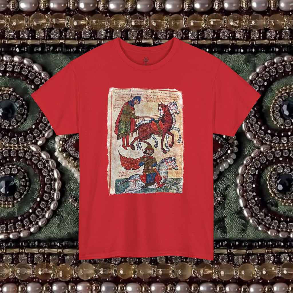 Ancient Armenian Manuscript Religious Graphic T-Shirt