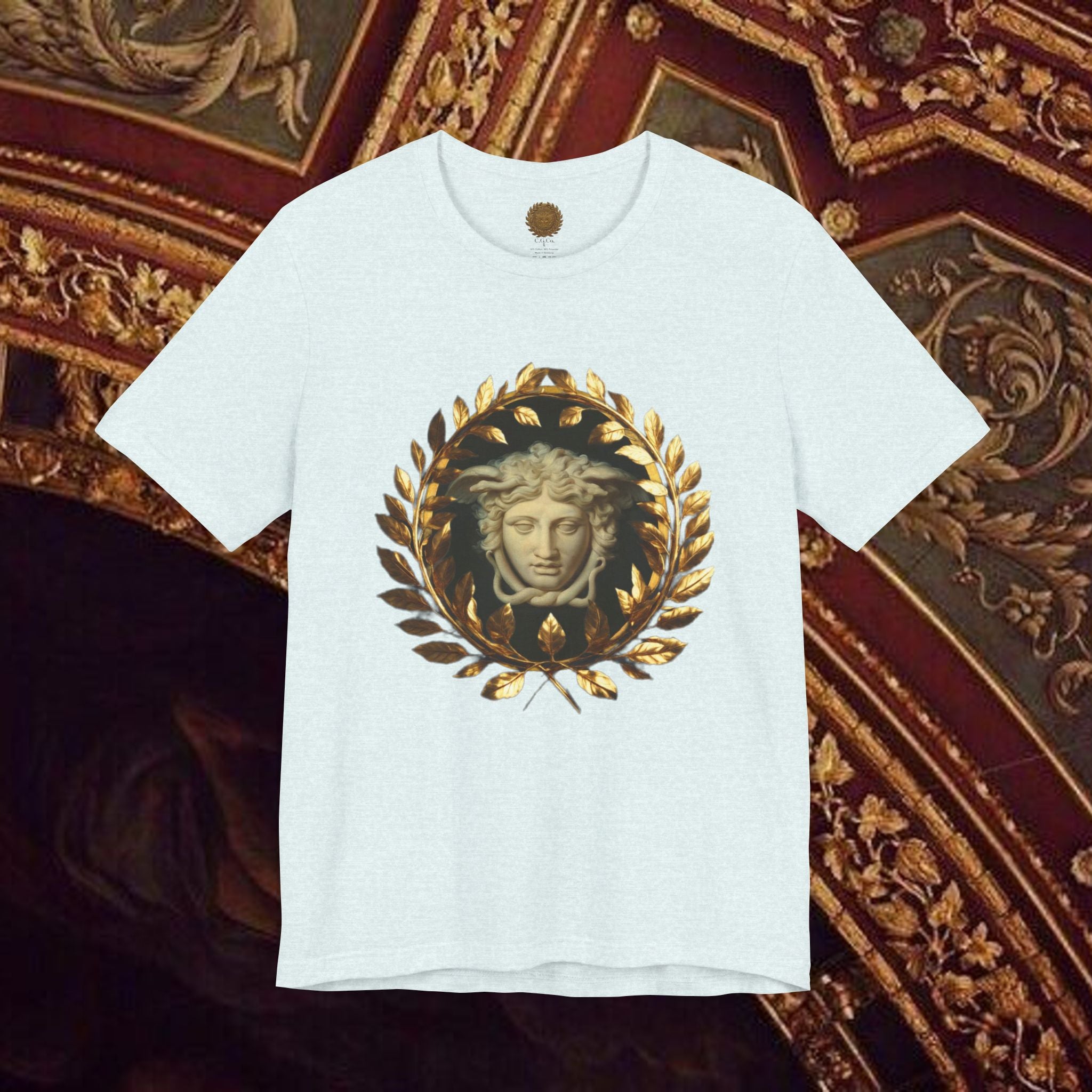 Medusa's Gaze Classical Inspired Mythology Unisex Jersey Short Sleeve Graphic Tee