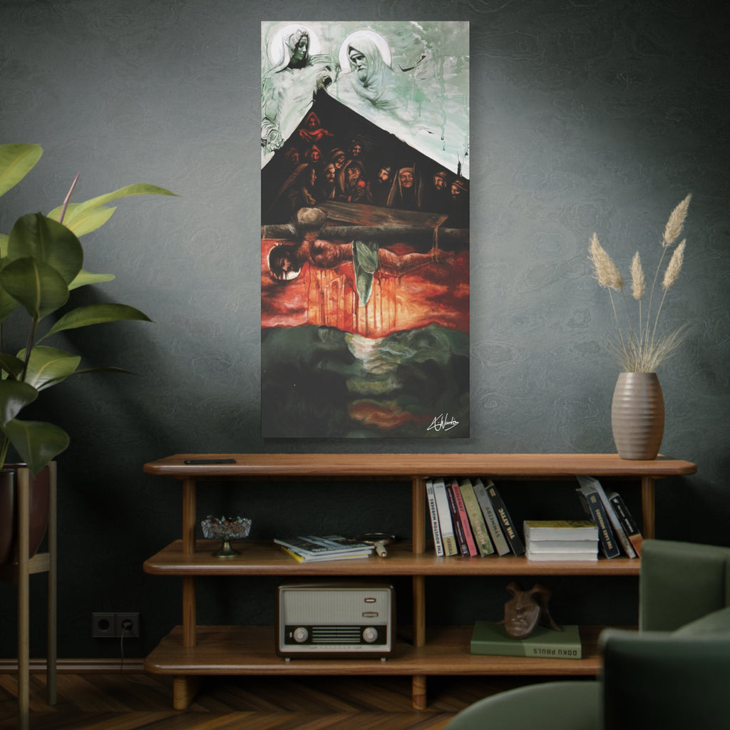 Divine Justice Medieval Fantasy Canvas