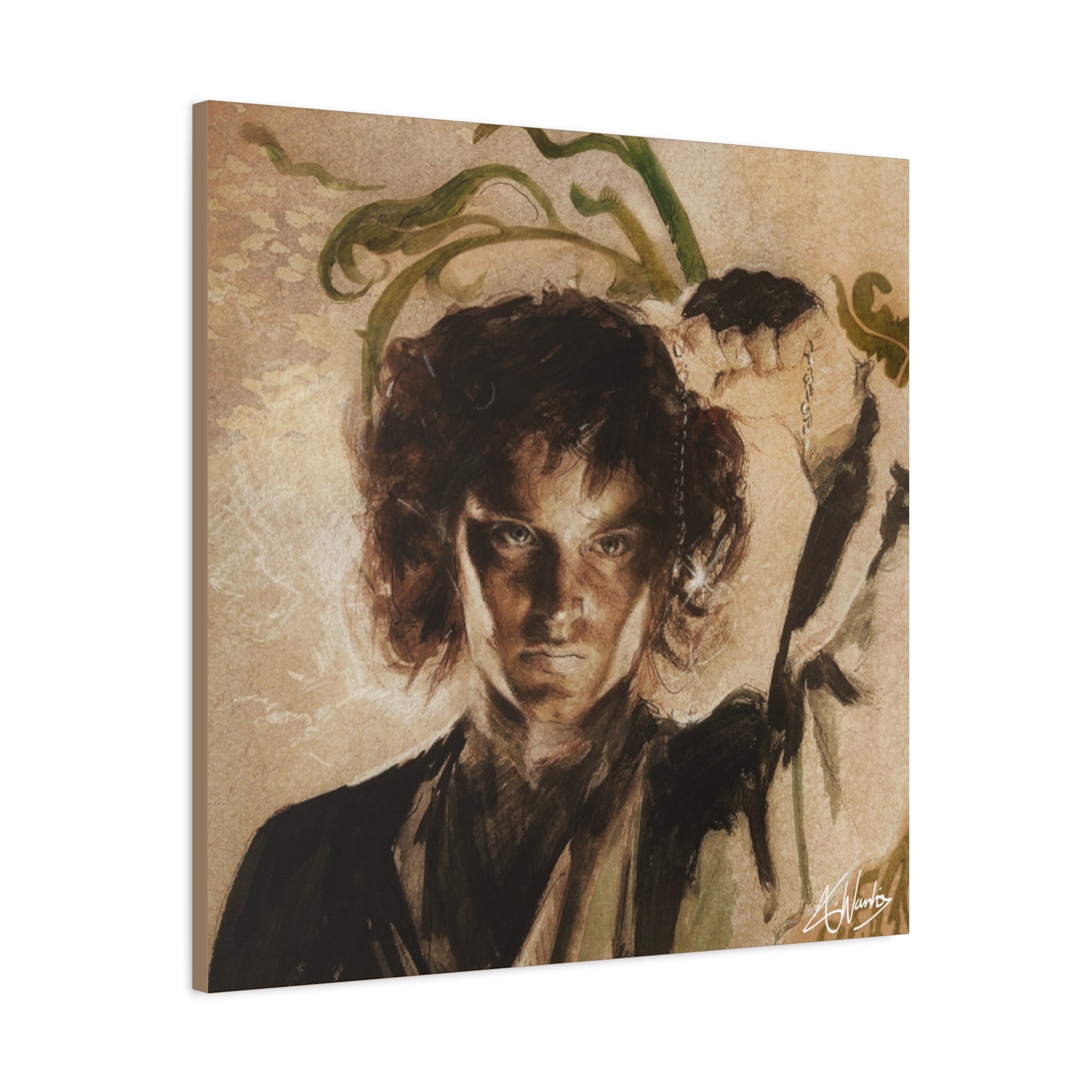 The Last Temptation Medieval Fantasy Canvas